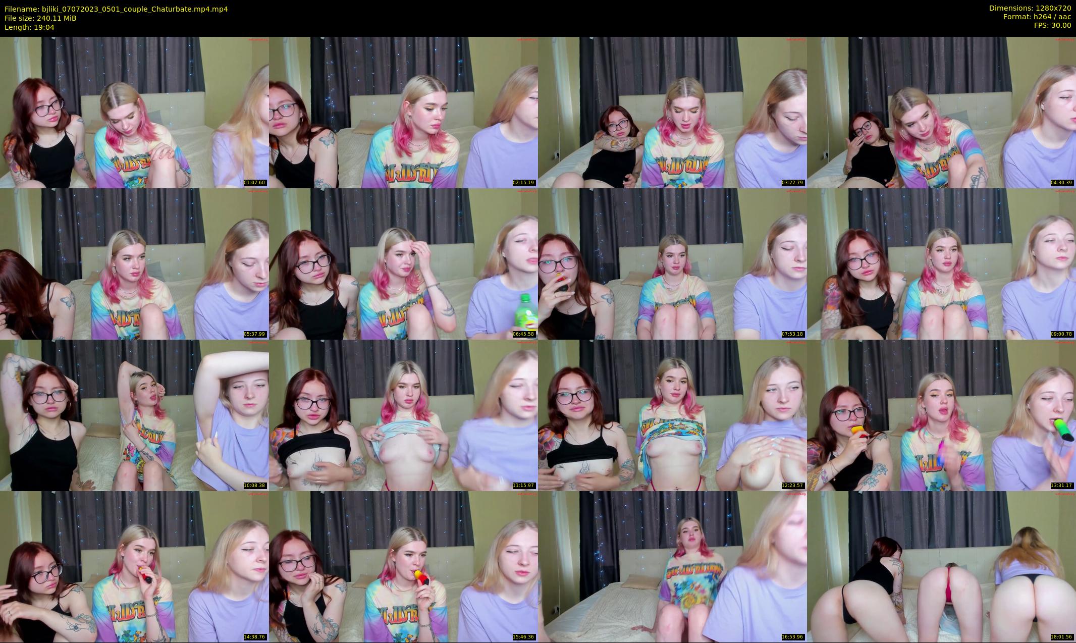 bjliki — 20 minute Chaturbate couple cam show recording, 720p, Jul 7, 2023