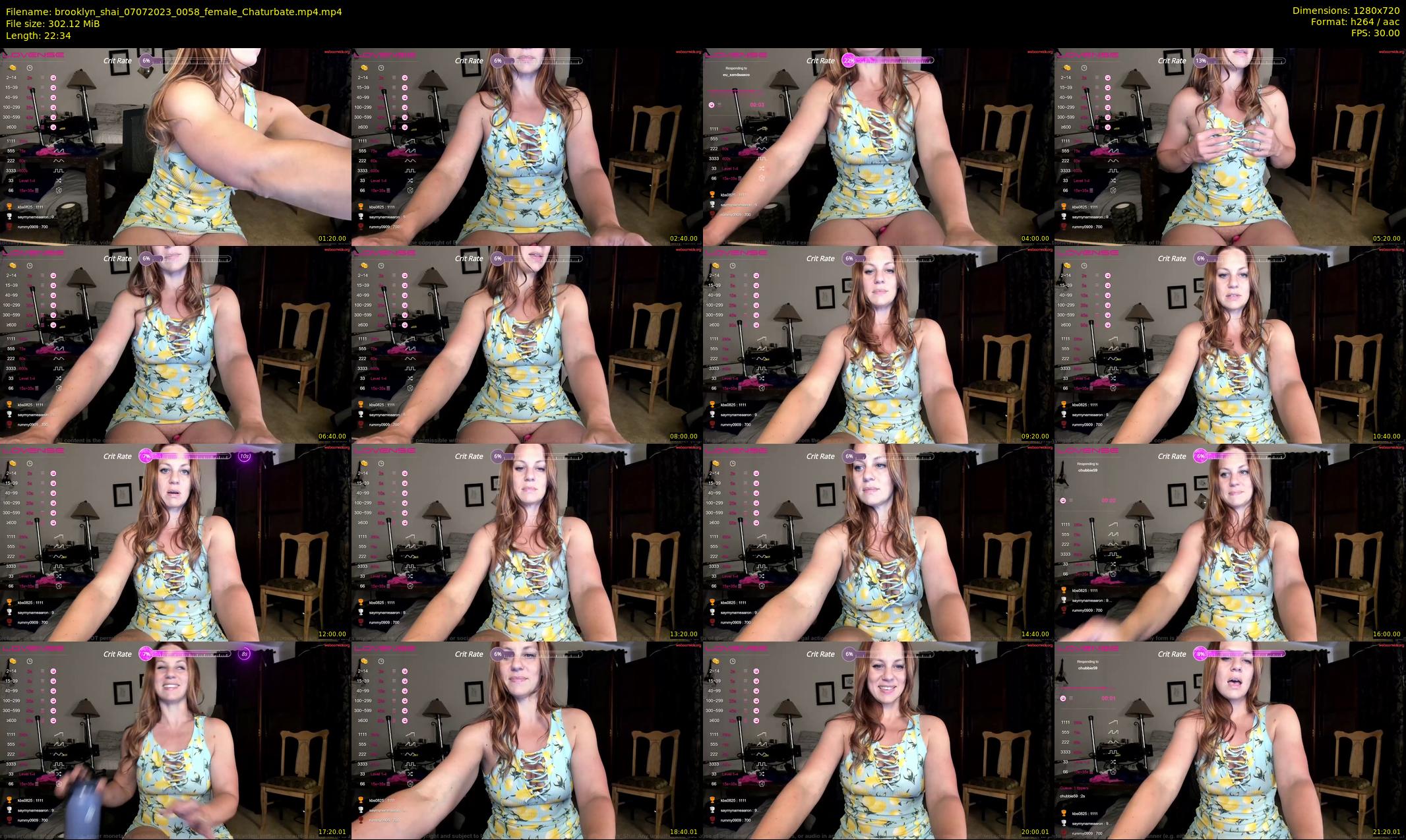 brooklyn_shai — 23 minute Chaturbate couple cam show recording, 720p, Jul 7, 2023
