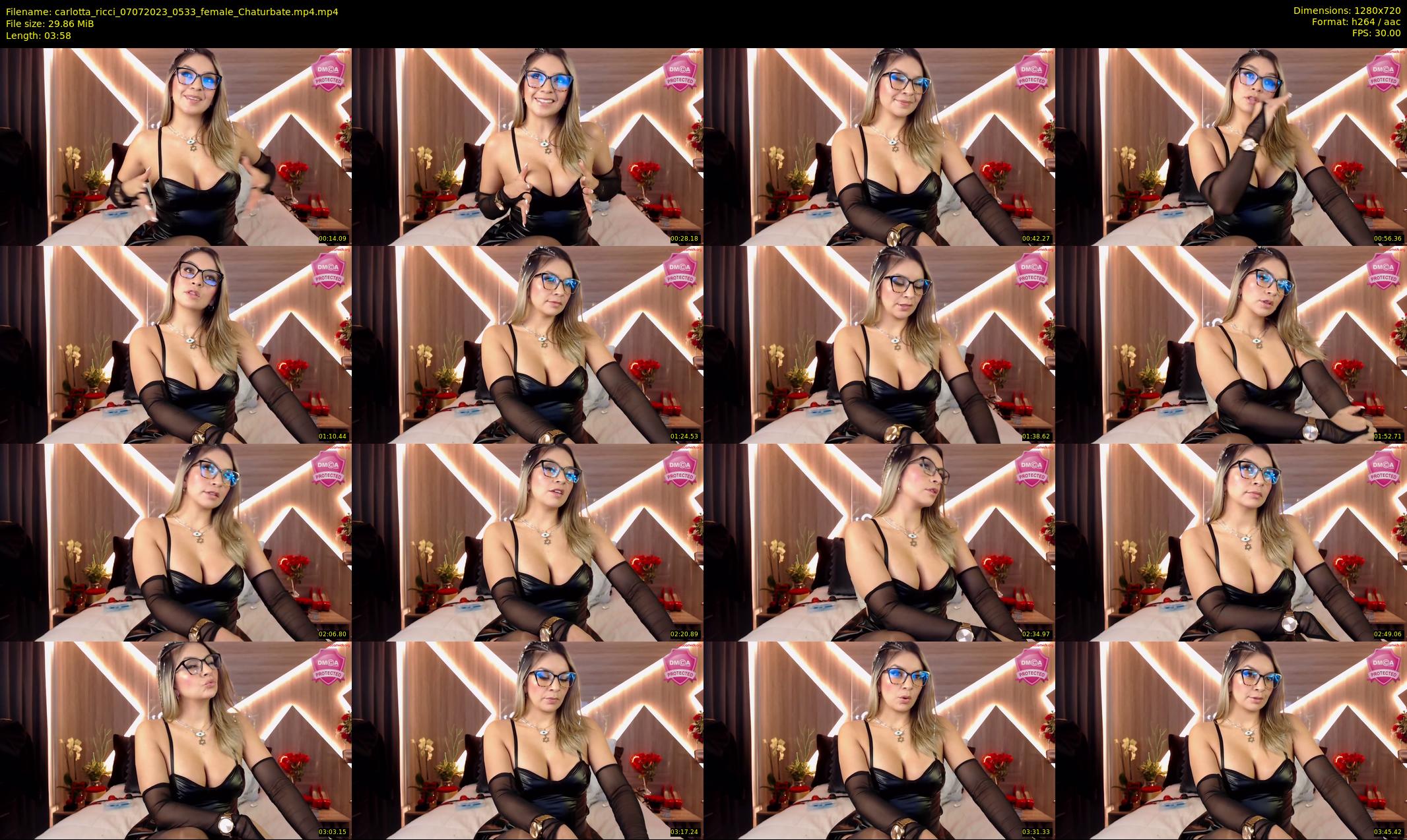 carlotta_ricci — 4 minute Chaturbate female cam show recording, 720p, Jul 7, 2023