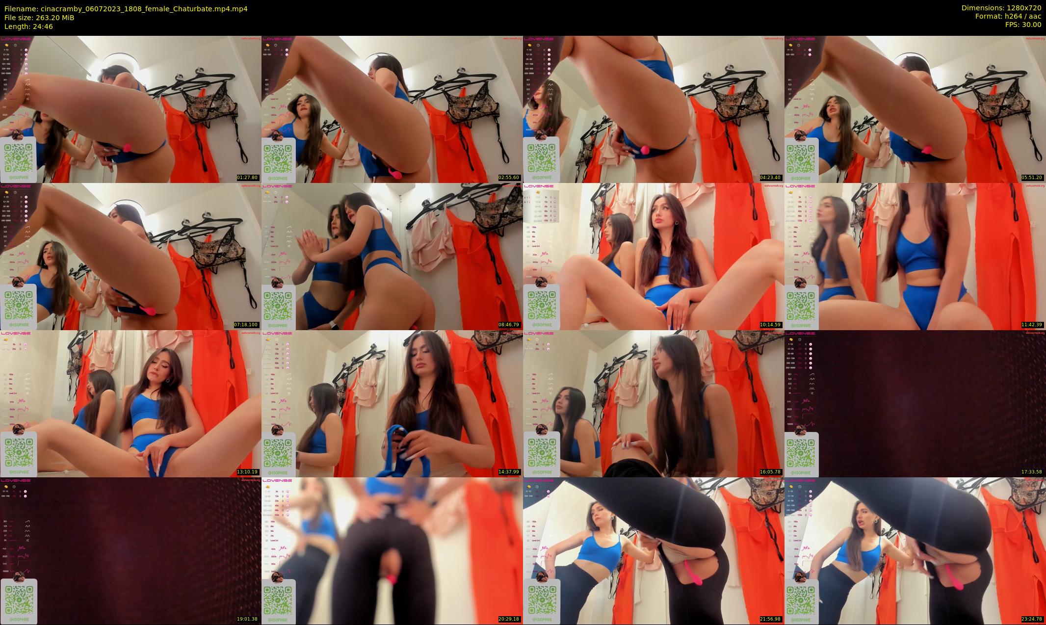 cinacramby — 25 minute Chaturbate female cam show recording, 720p, Jul 6, 2023