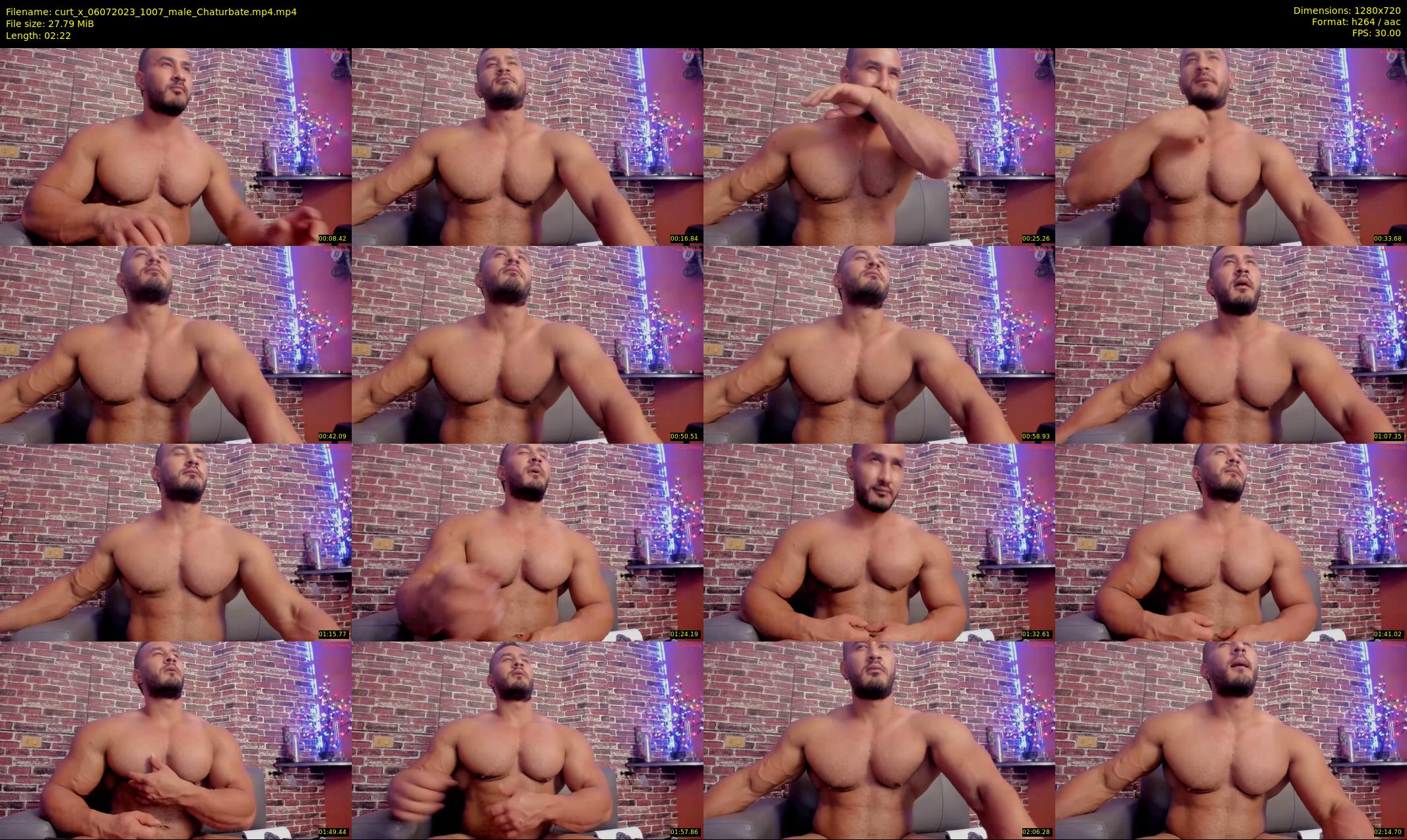 curt_x — 3 minute Chaturbate male cam show recording, 720p, Jul 6, 2023