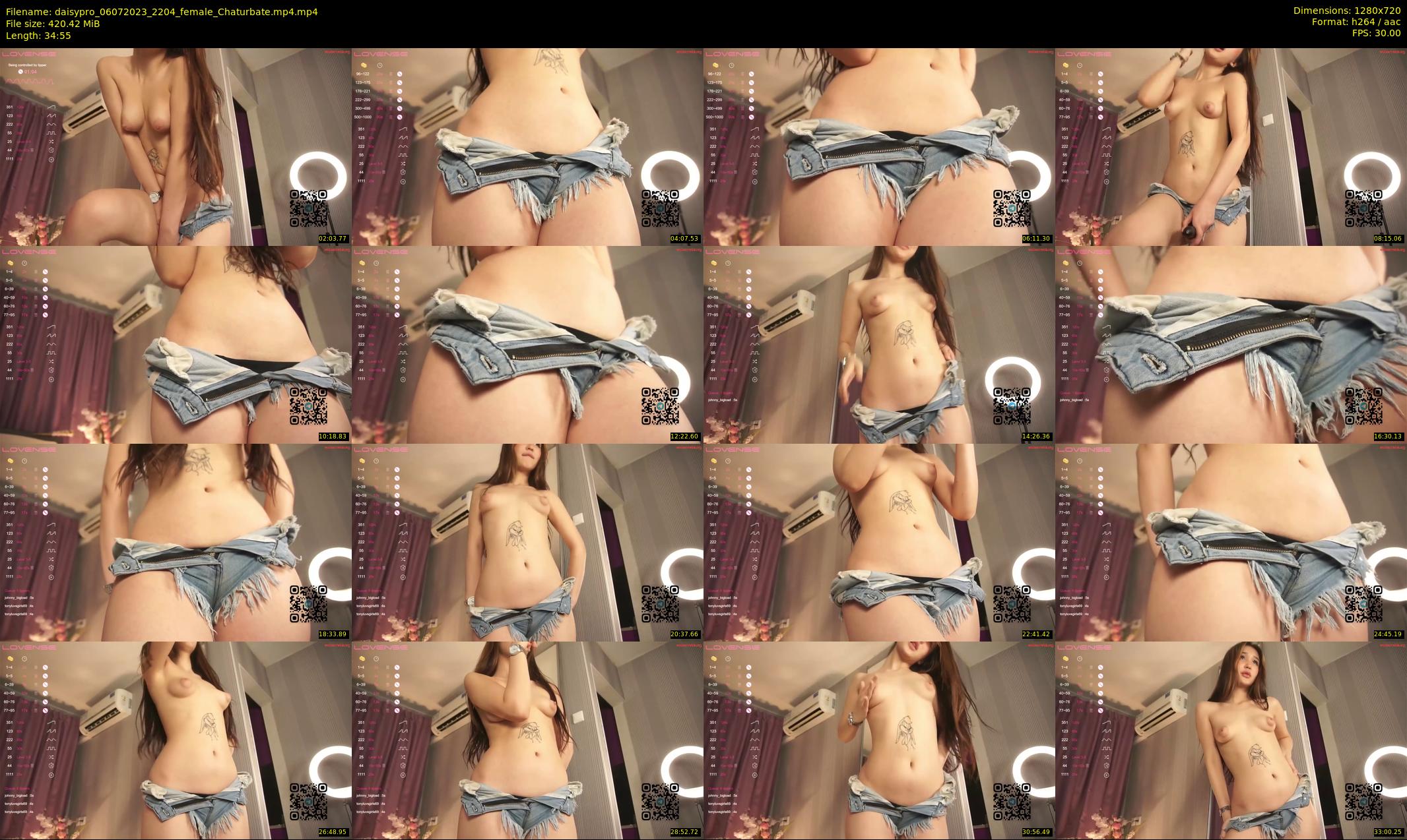 daisypro — 35 minute Chaturbate couple cam show recording, 720p, Jul 6, 2023