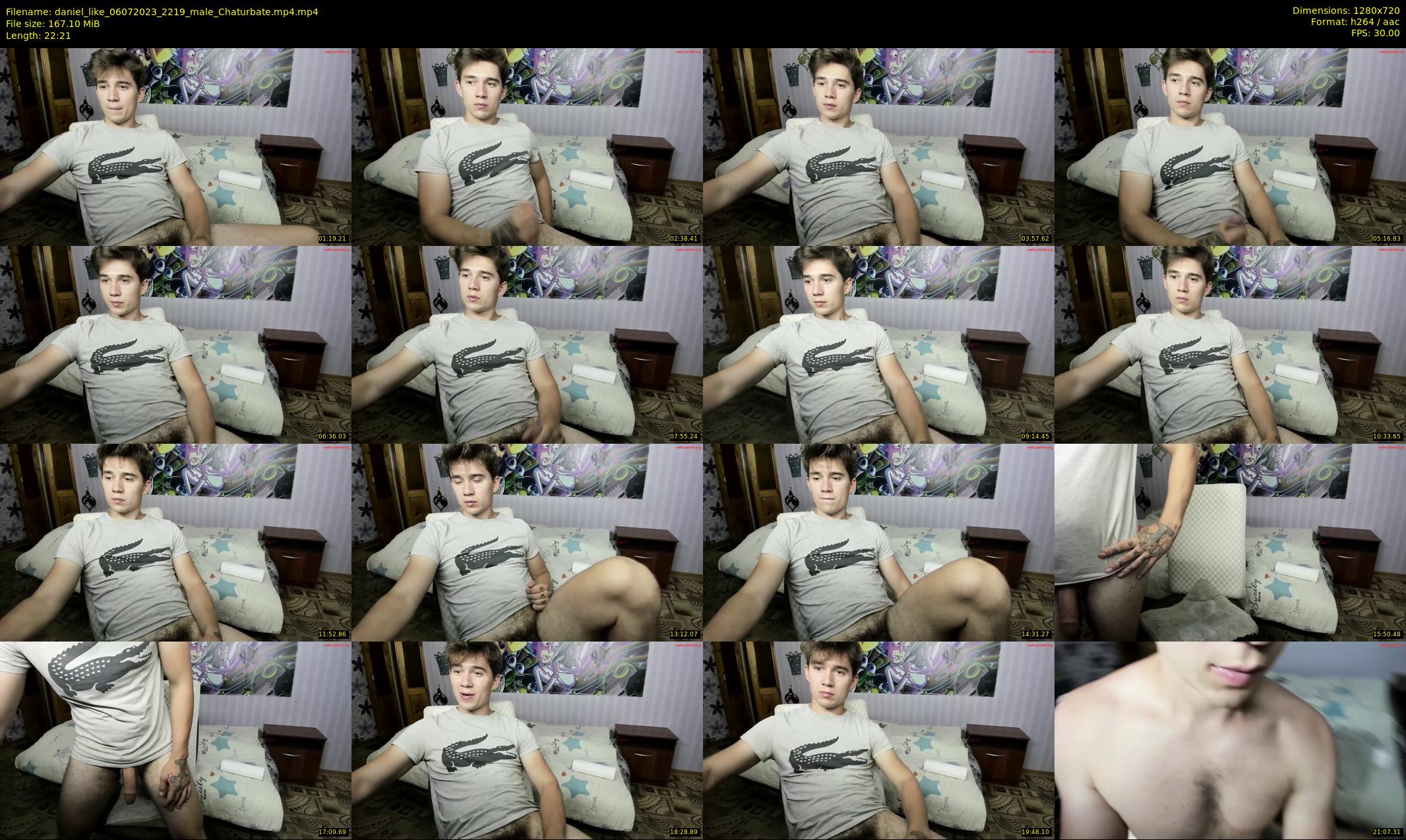 daniel_like — 23 minute Chaturbate male cam show recording, 720p, Jul 6, 2023