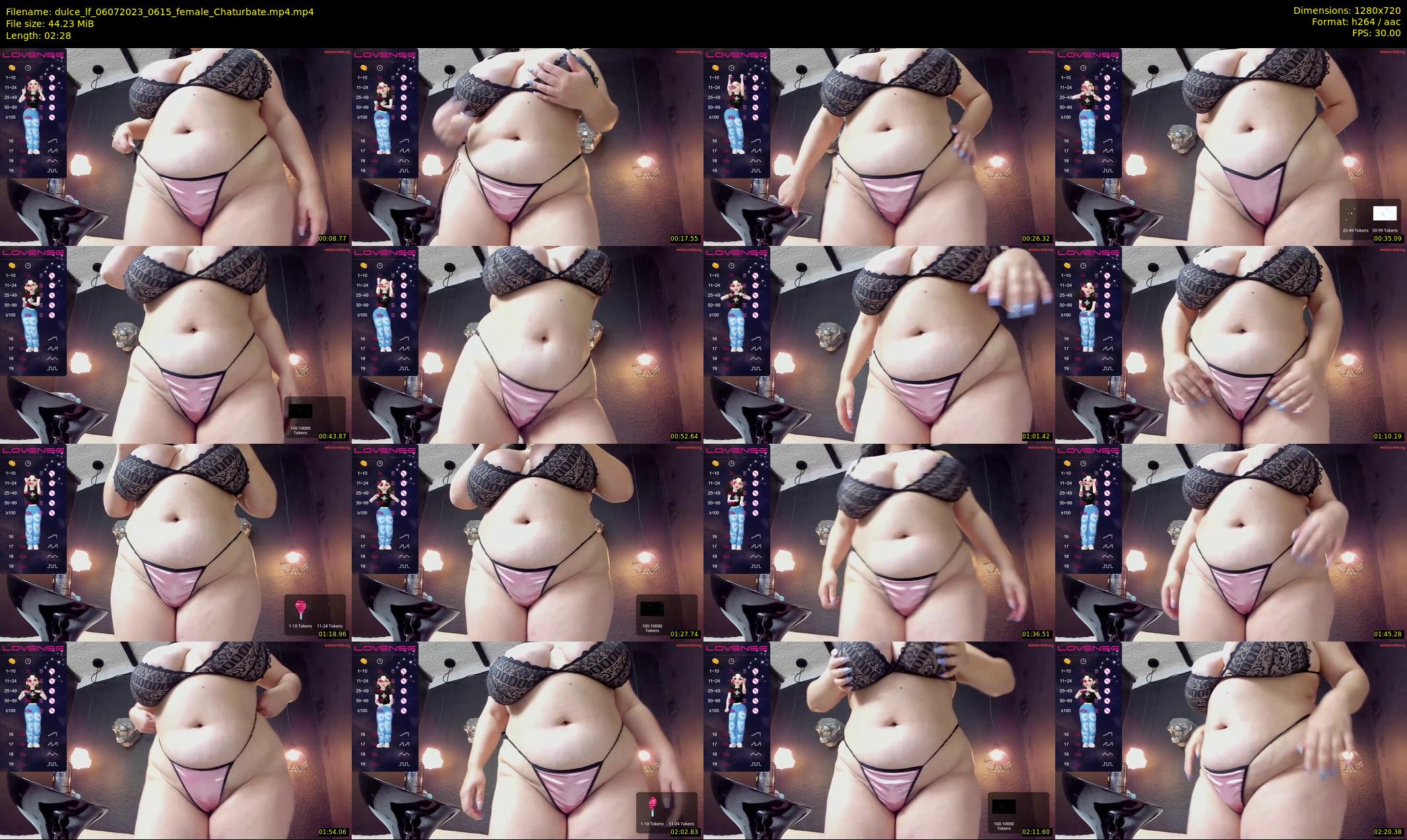 dulce_lf — 3 minute Chaturbate female cam show recording, 720p, Jul 6, 2023