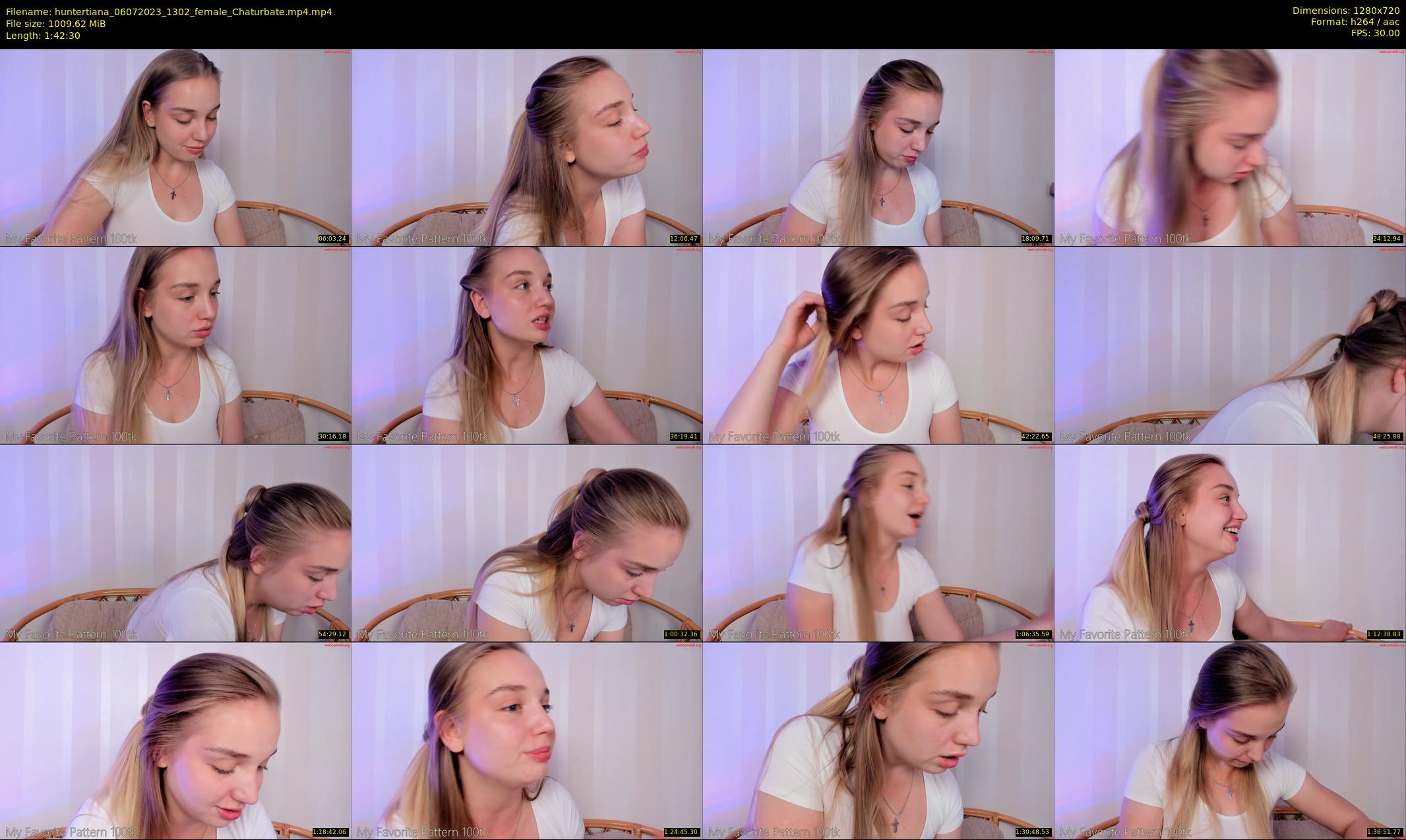 huntertiana — 103 minute Chaturbate female cam show recording, 720p, Jul 6, 2023