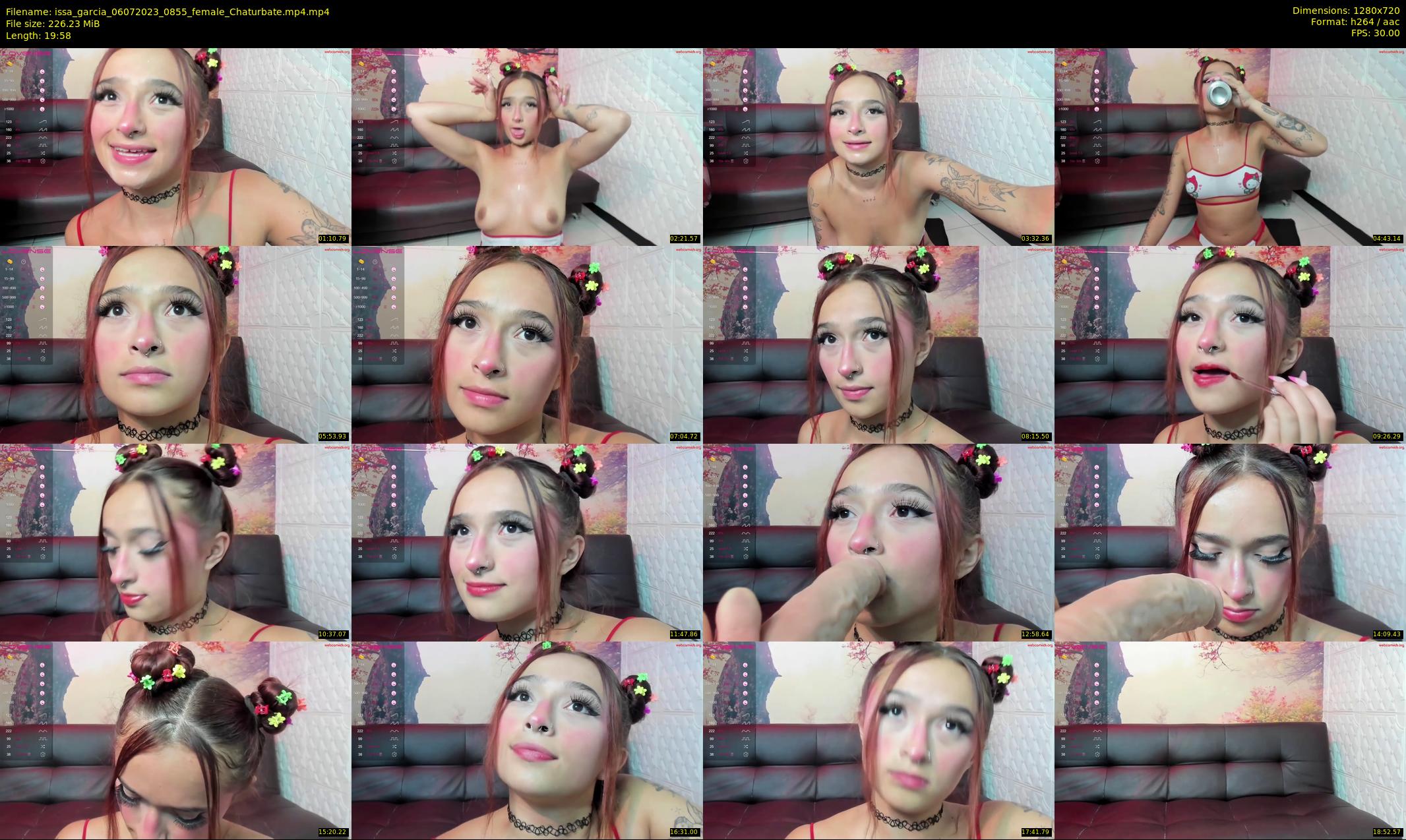 issa_garcia — 20 minute Chaturbate female cam show recording, 720p, Jul 6, 2023