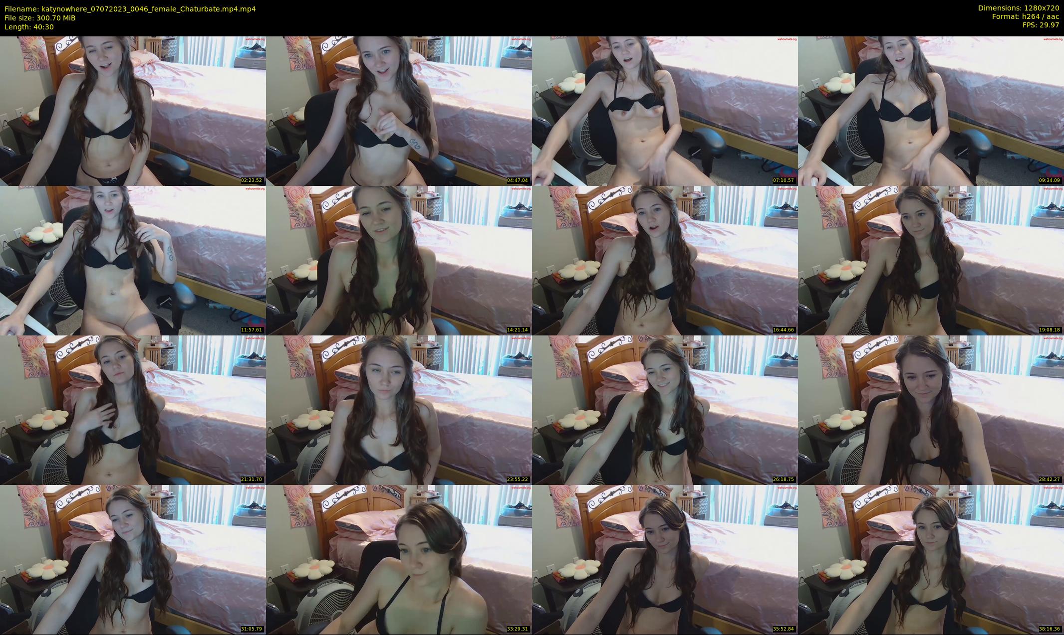 katynowhere — 41 minute Chaturbate female cam show recording, 720p, Jul 7, 2023