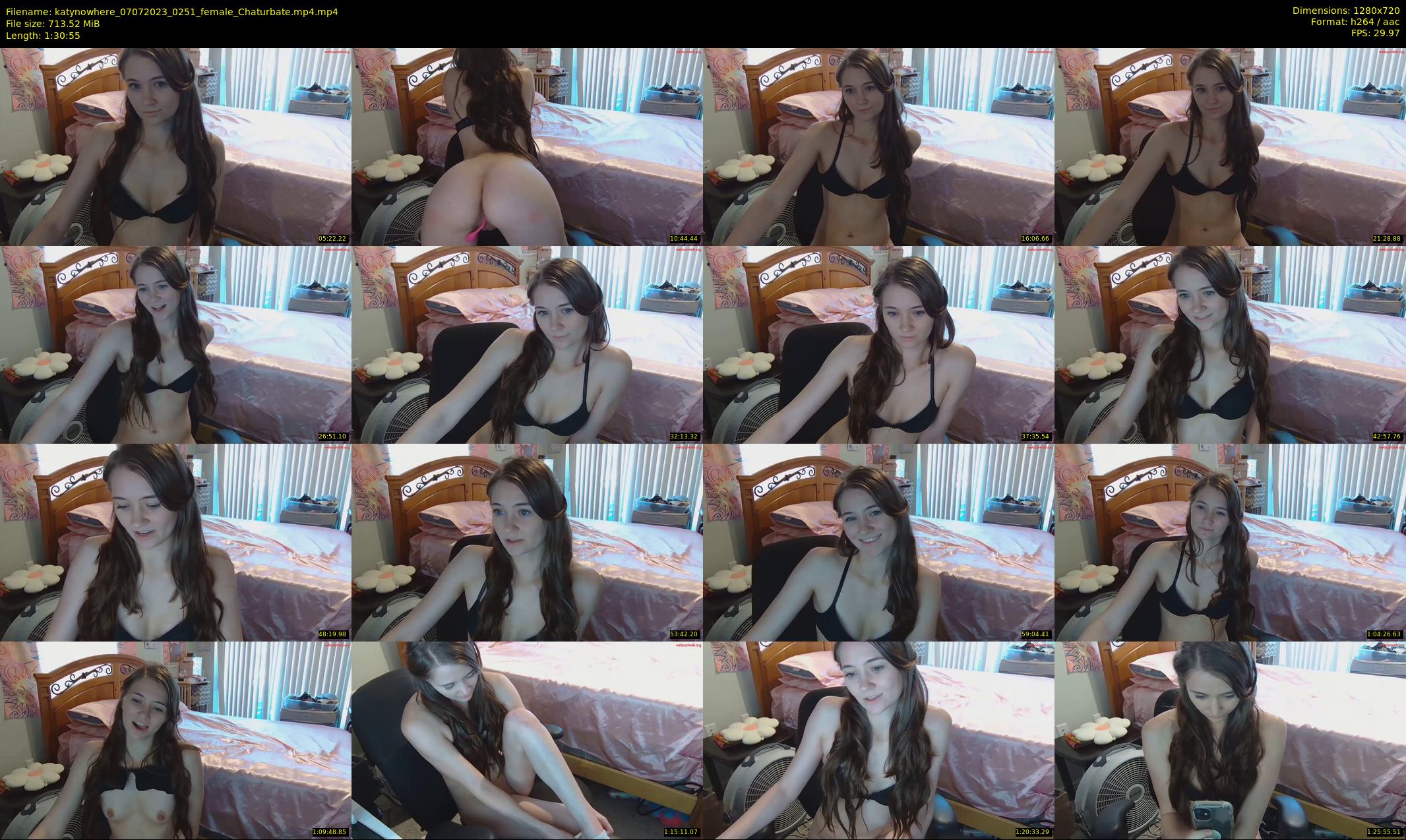 katynowhere — 91 minute Chaturbate female cam show recording, 720p, Jul 7, 2023