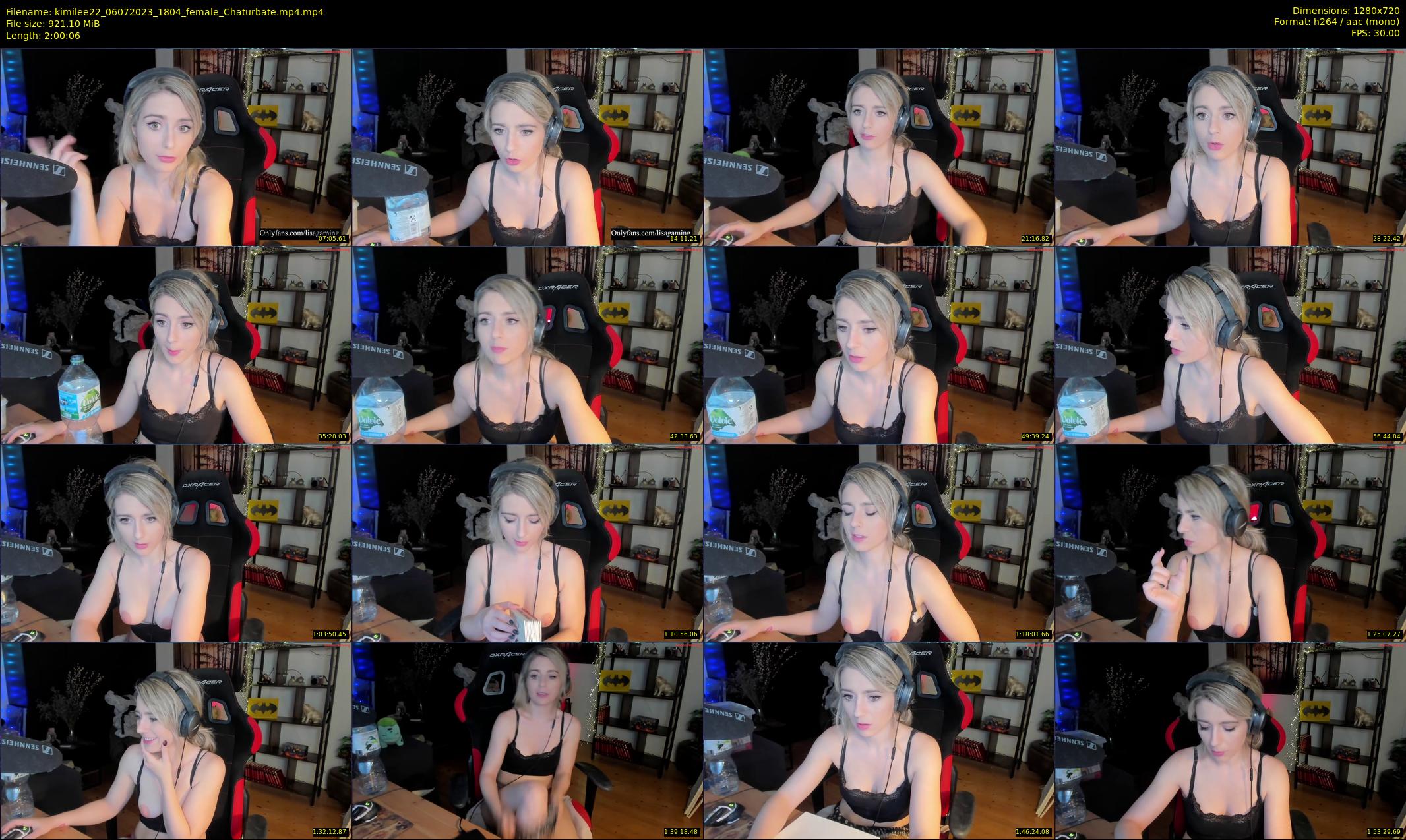kimilee22 — 121 minute Chaturbate female cam show recording, 720p, Jul 6, 2023