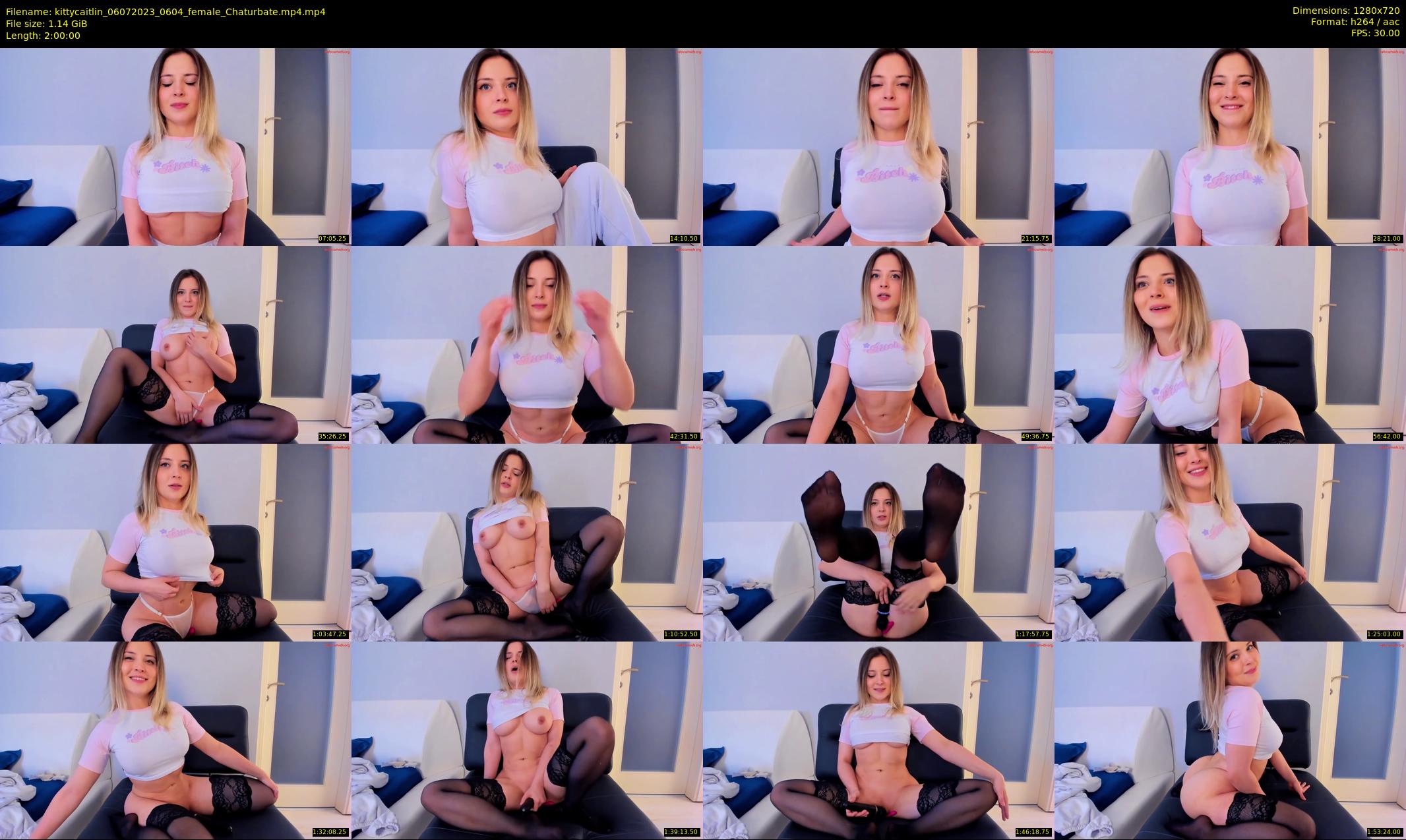 kittycaitlin — 120 minute Chaturbate female cam show recording, 720p, Jul 6, 2023
