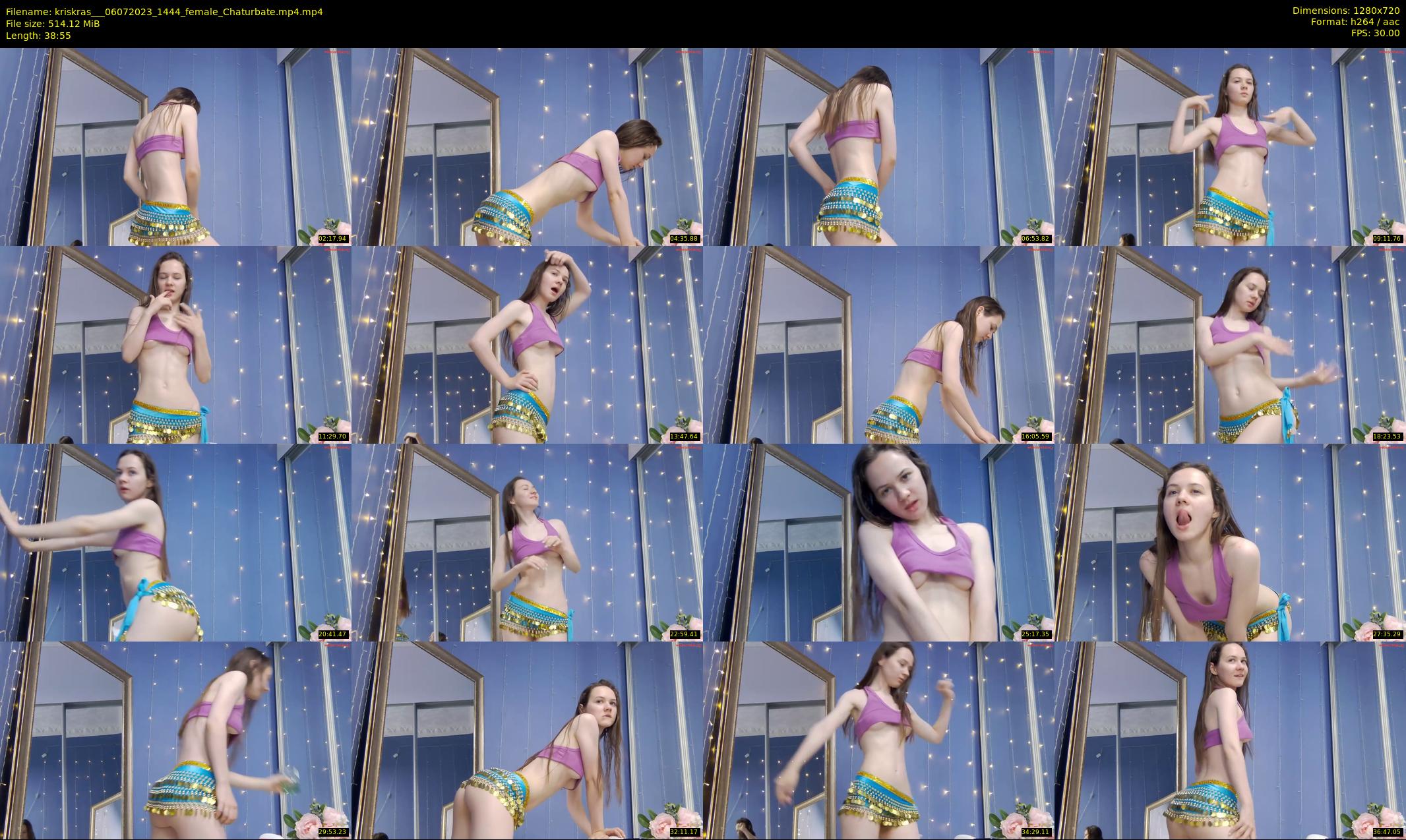 kriskras__ — 39 minute Chaturbate female cam show recording, 720p, Jul 6, 2023