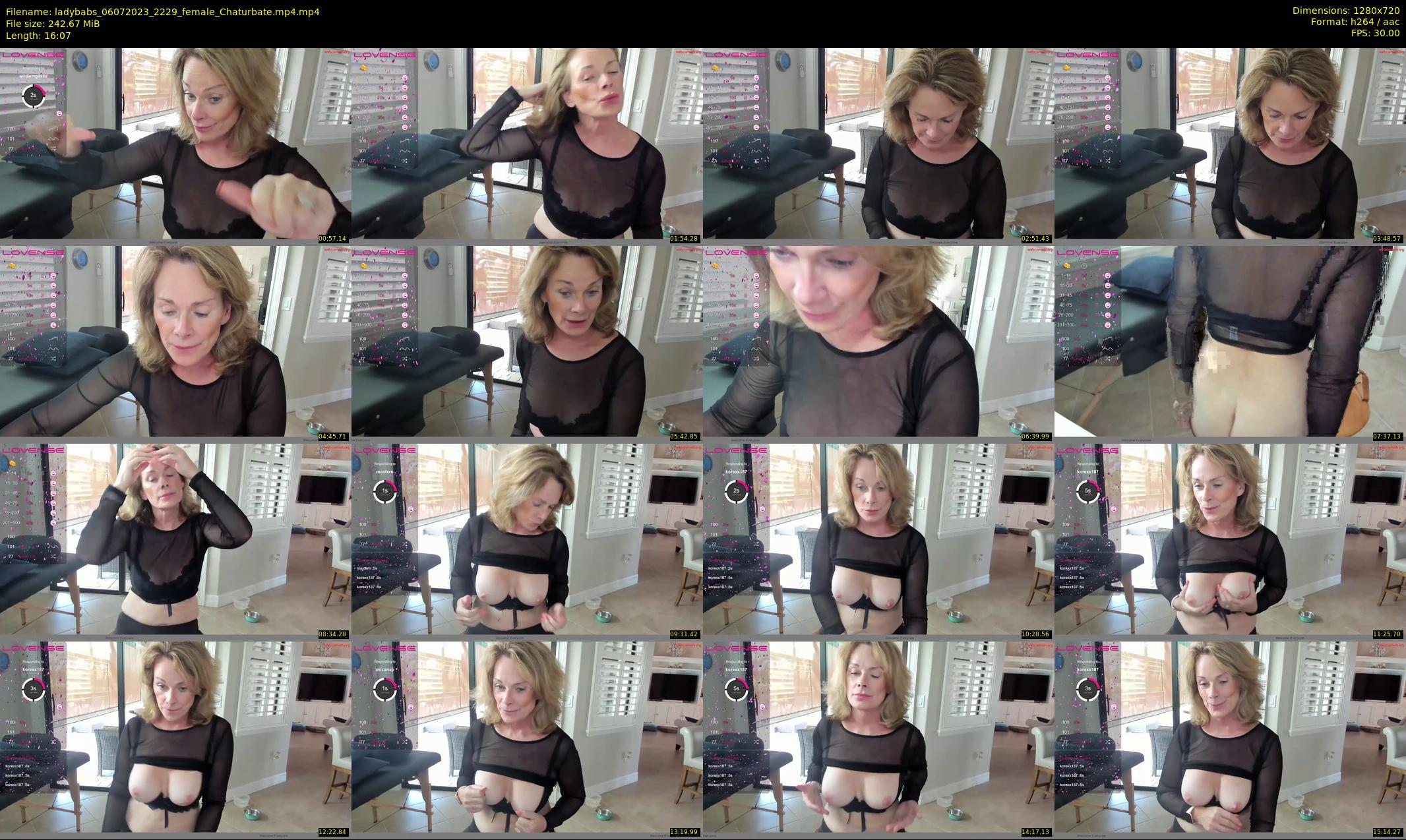 ladybabs — 17 minute Chaturbate female cam show recording, 720p, Jul 6, 2023