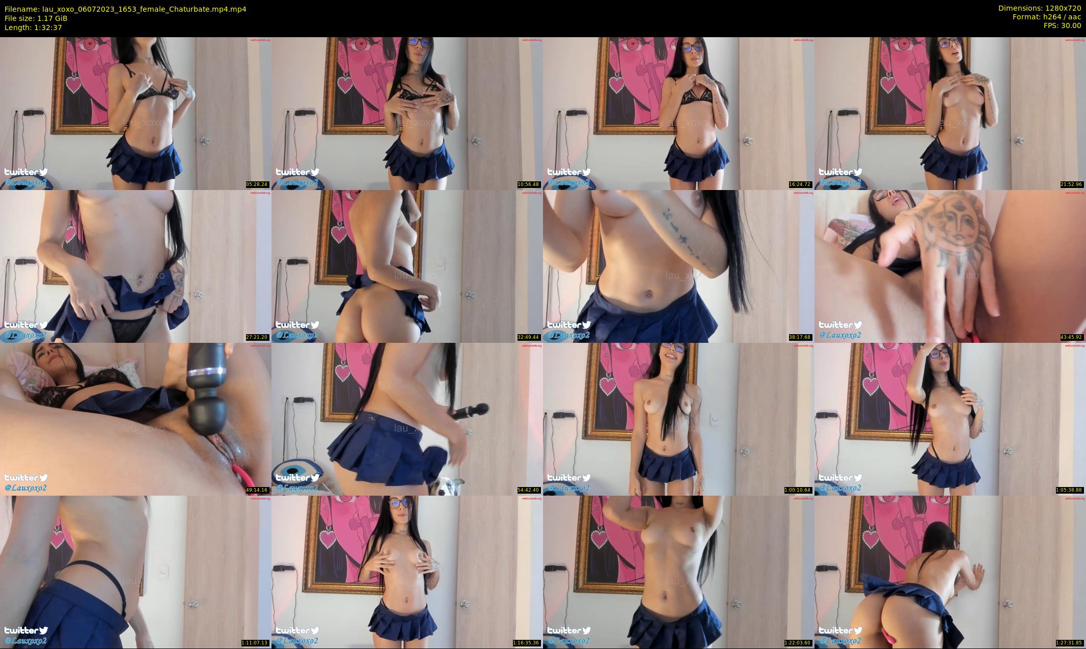 lau_xoxo — 93 minute Chaturbate female cam show recording, 720p, Jul 6, 2023