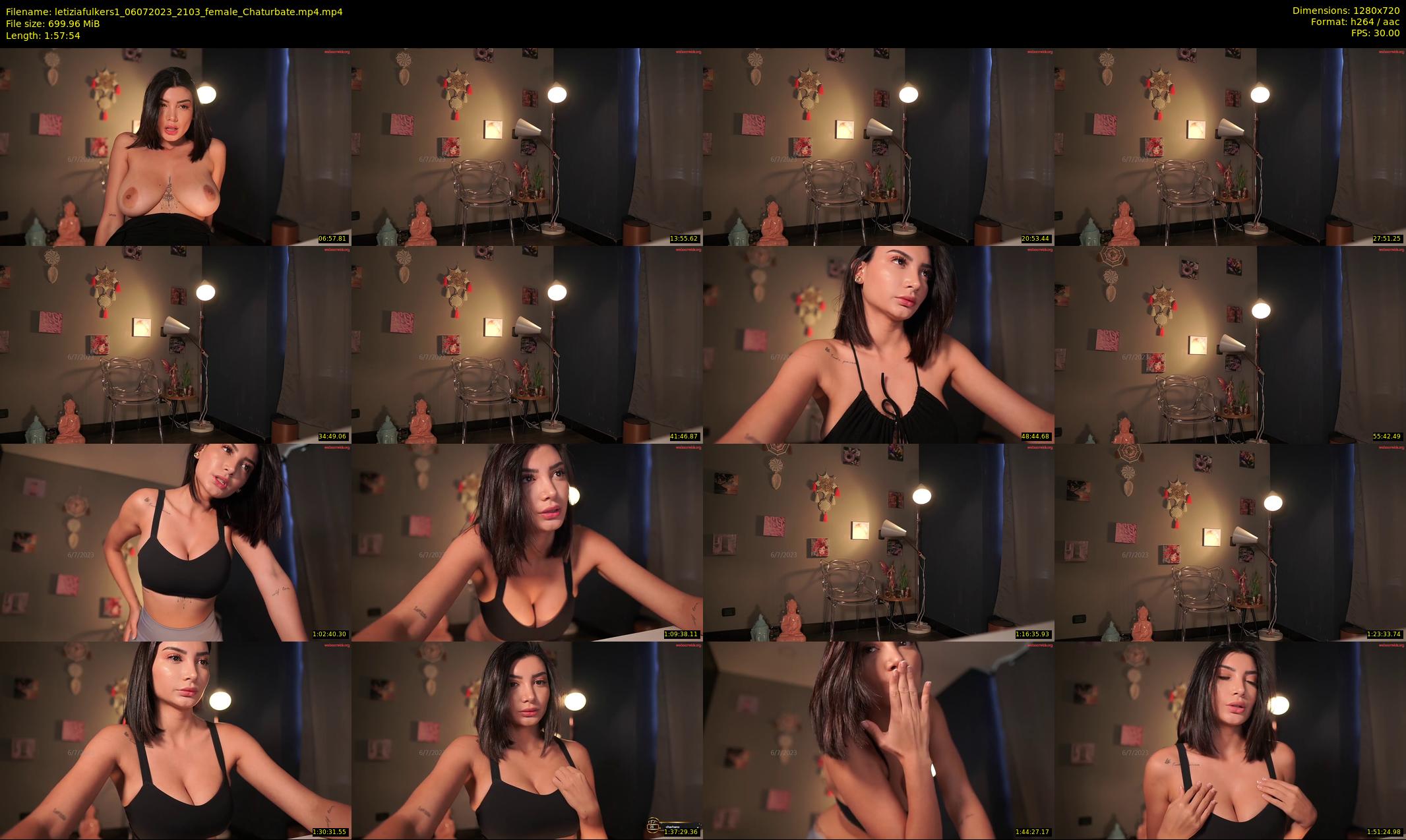 letiziafulkers1 — 118 minute Chaturbate female cam show recording, 720p, Jul 6, 2023