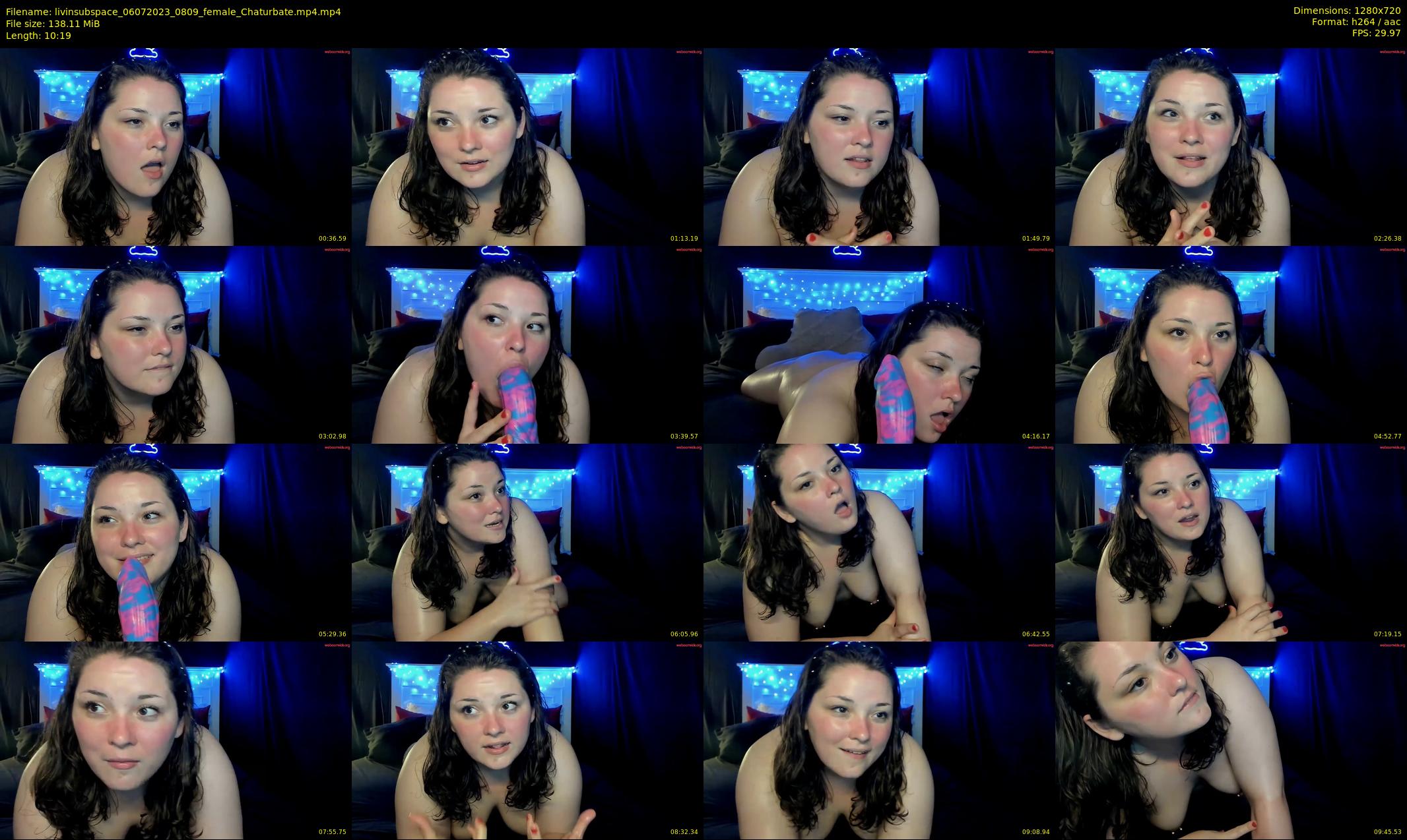 livinsubspace — 11 minute Chaturbate female cam show recording, 720p, Jul 6, 2023