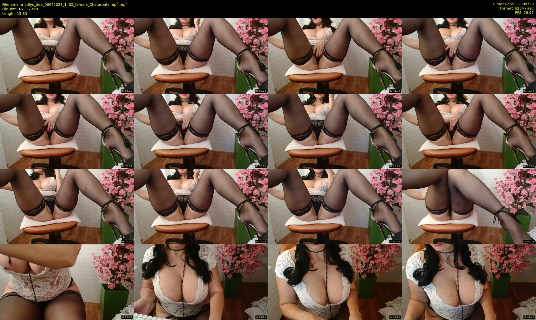 madlyn_dee — 16 minute Chaturbate female cam show recording, 720p, Jul 6, 2023