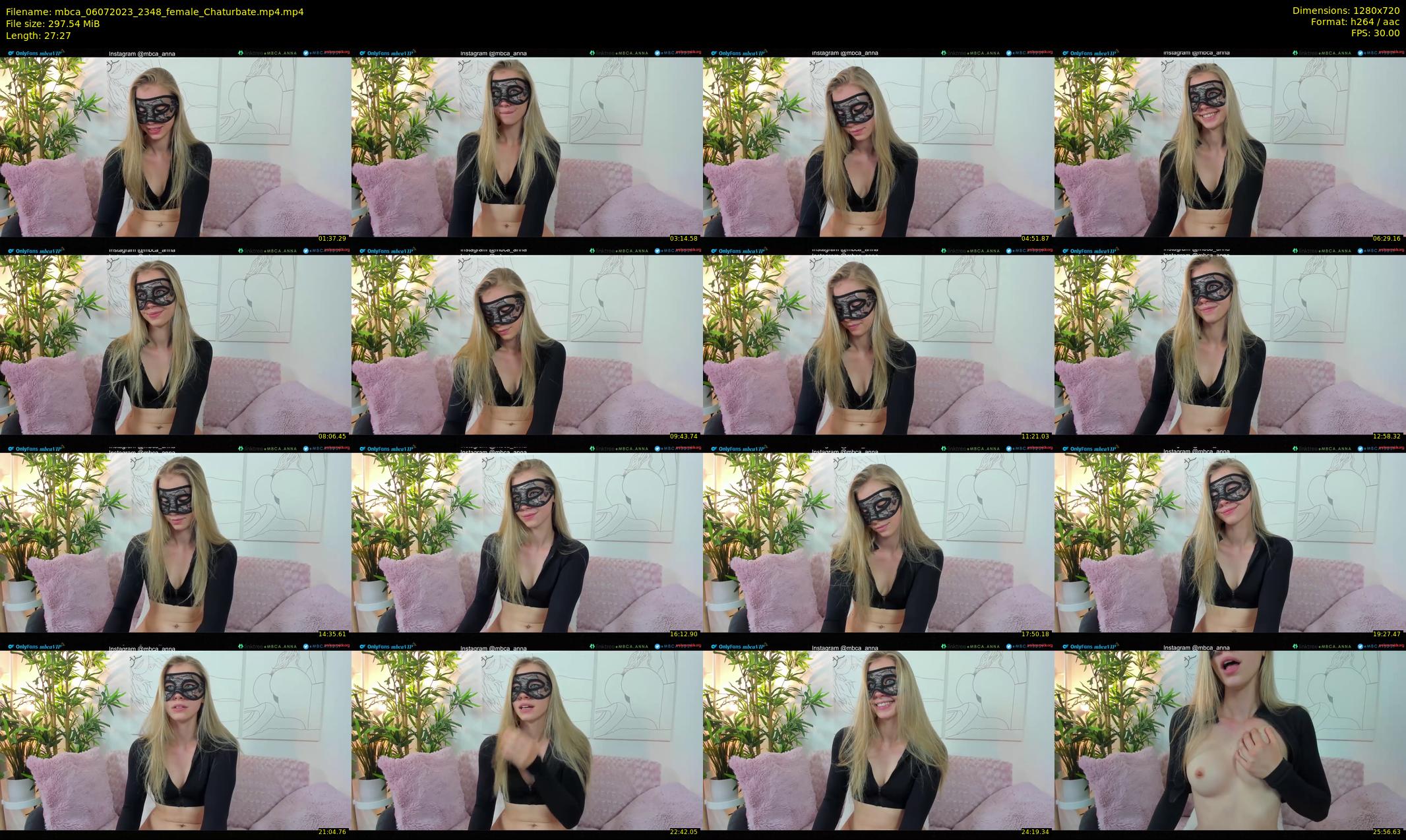 mbca — 28 minute Chaturbate couple cam show recording, 720p, Jul 6, 2023