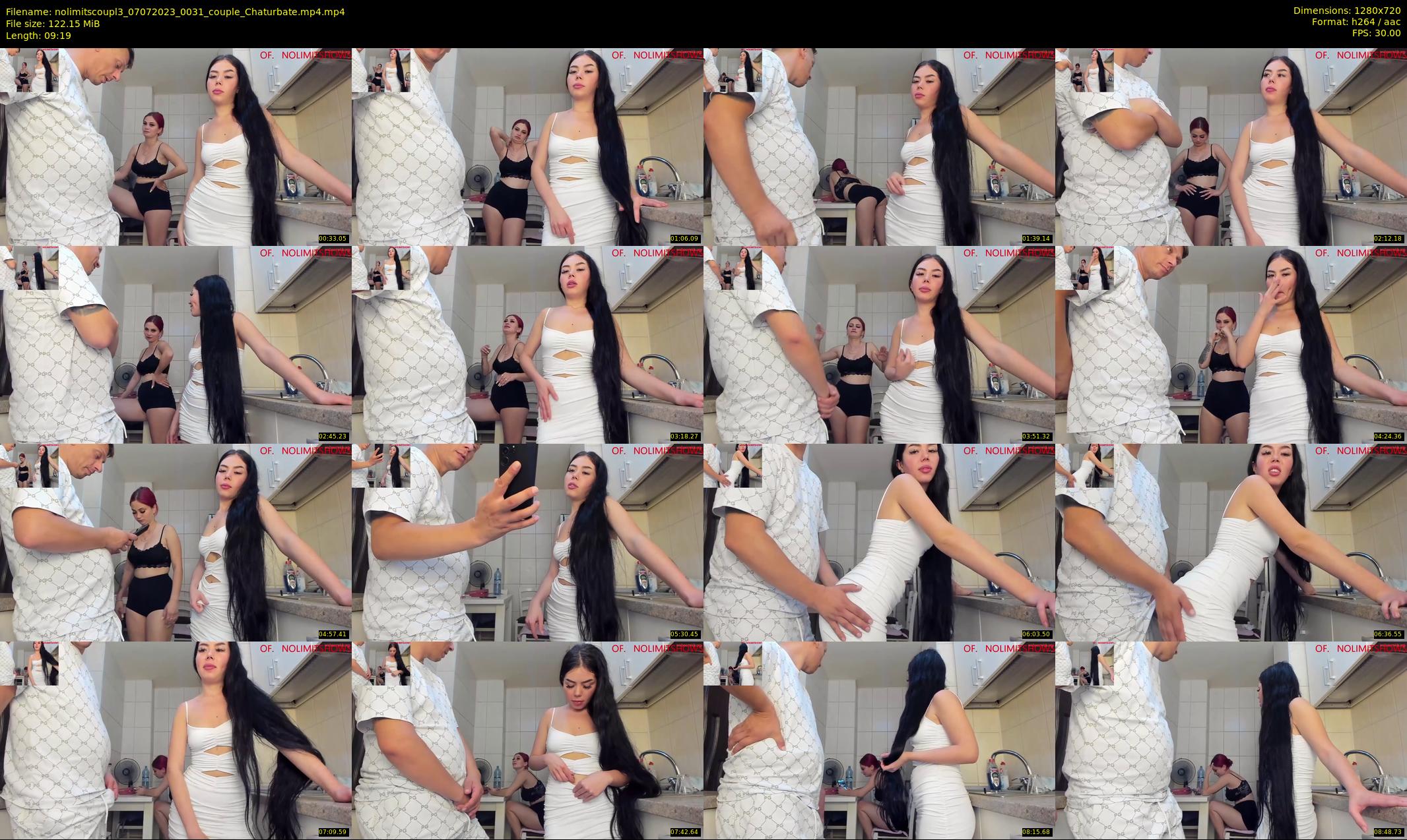 nolimitscoupl3 — 10 minute Chaturbate couple cam show recording, 720p, Jul 7, 2023