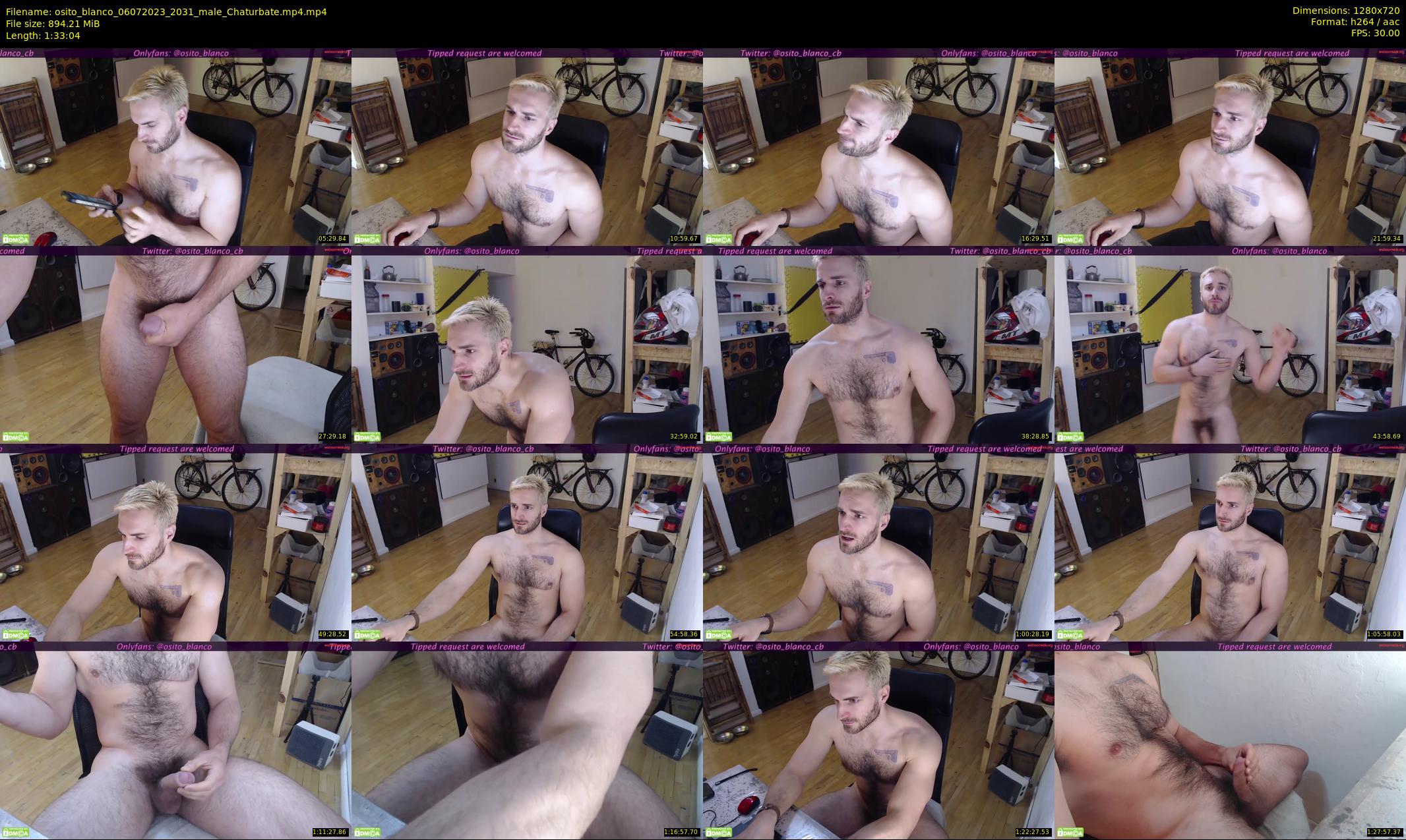 osito_blanco — 94 minute Chaturbate male cam show recording, 720p, Jul 6, 2023