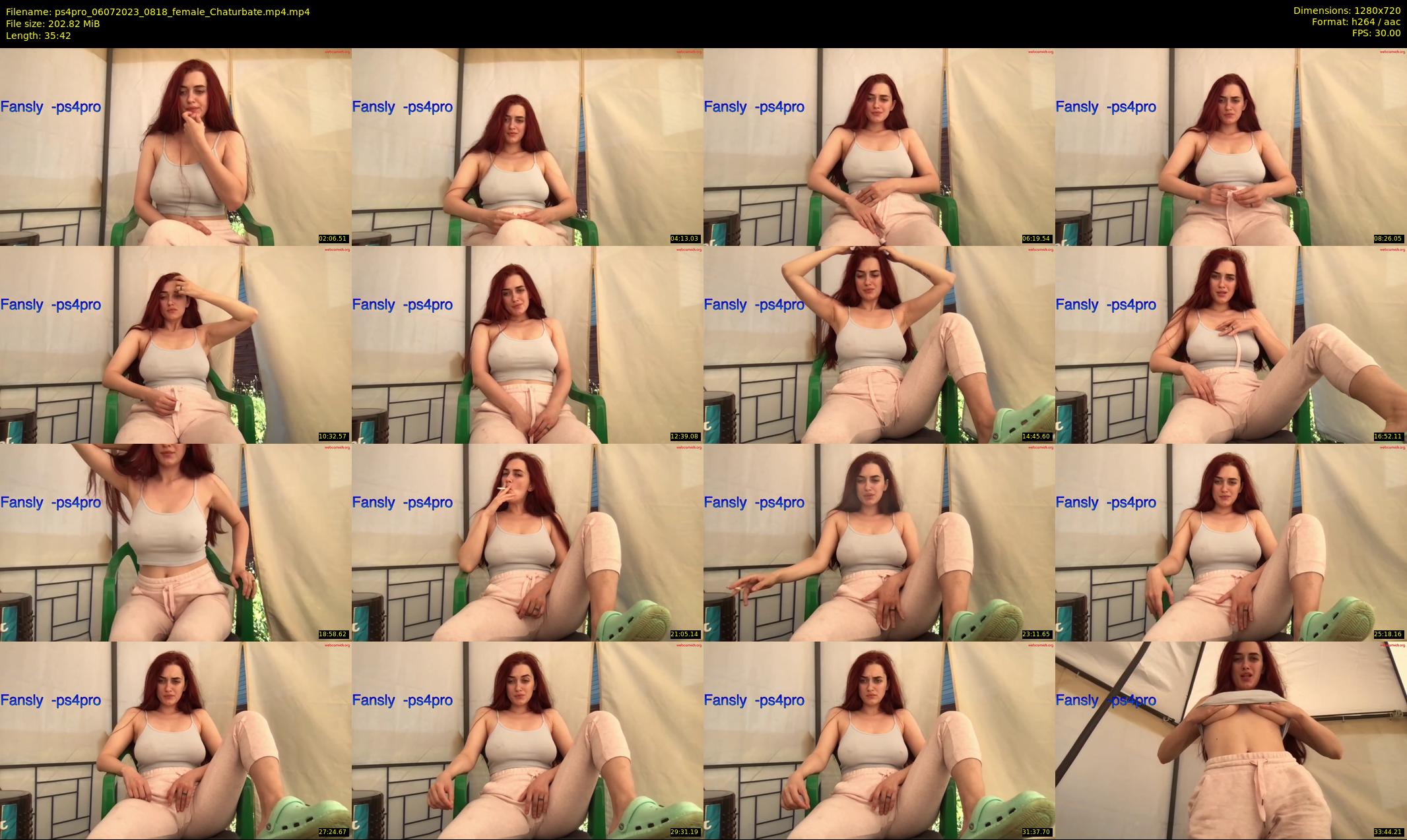 ps4pro — 36 minute Chaturbate female cam show recording, 720p, Jul 6, 2023