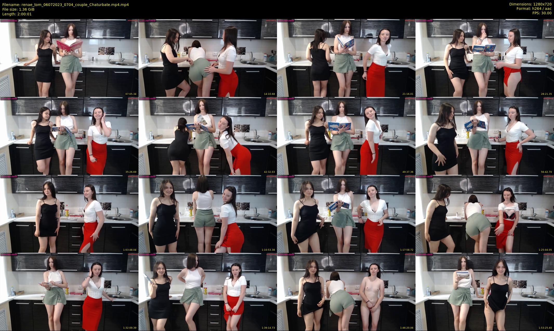 renae_tom — 121 minute Chaturbate couple cam show recording, 720p, Jul 6, 2023