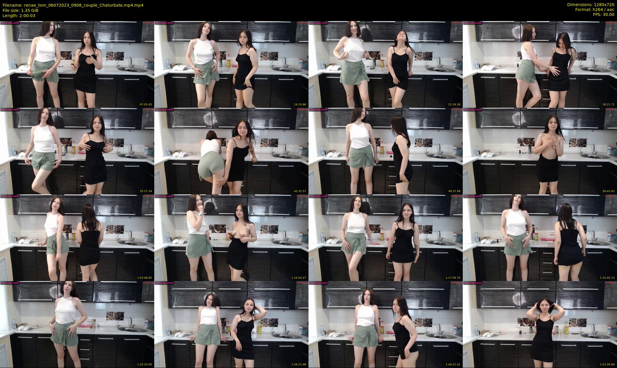 renae_tom — 121 minute Chaturbate couple cam show recording, 720p, Jul 6, 2023