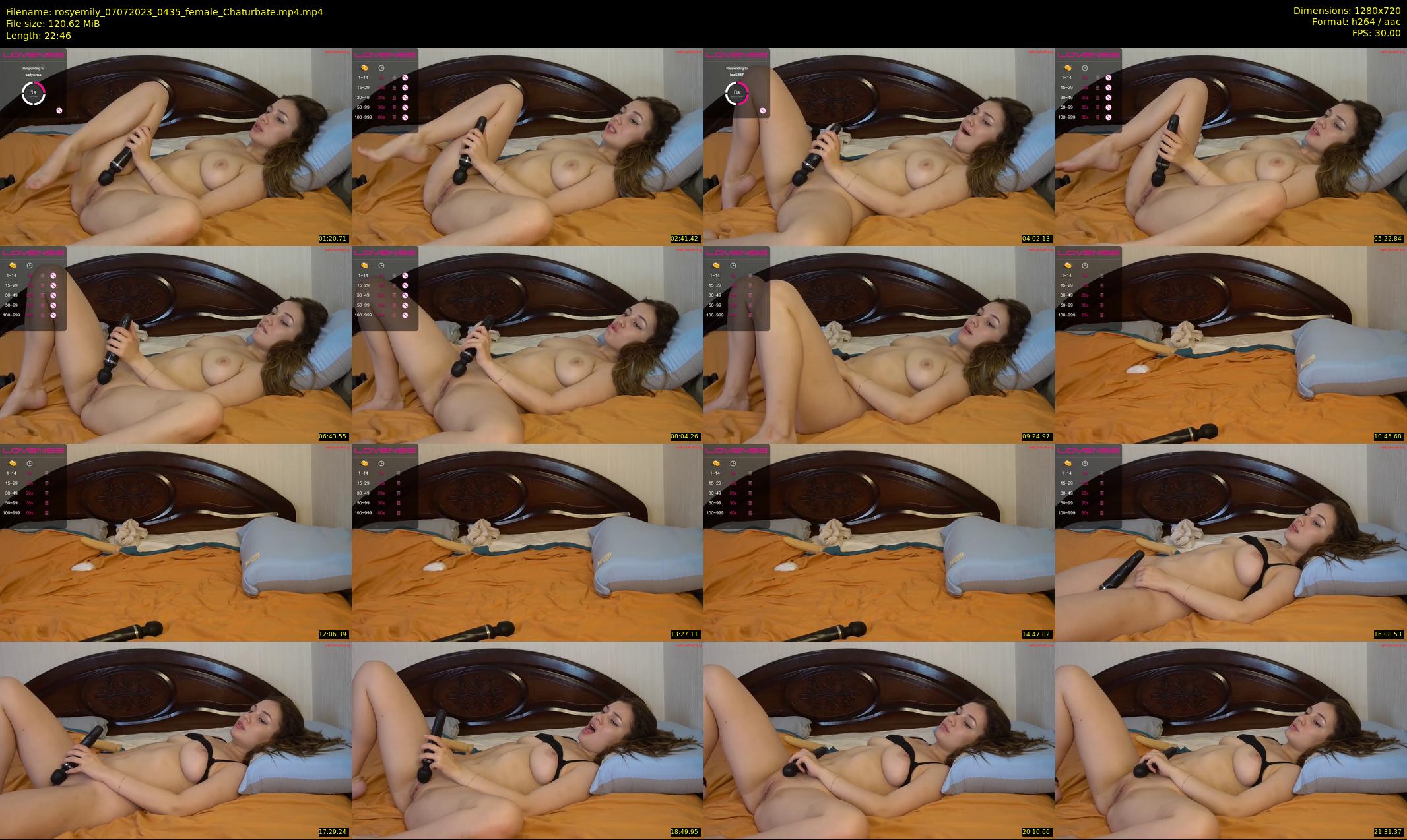 rosyemily — 23 minute Chaturbate female cam show recording, 720p, Jul 7, 2023