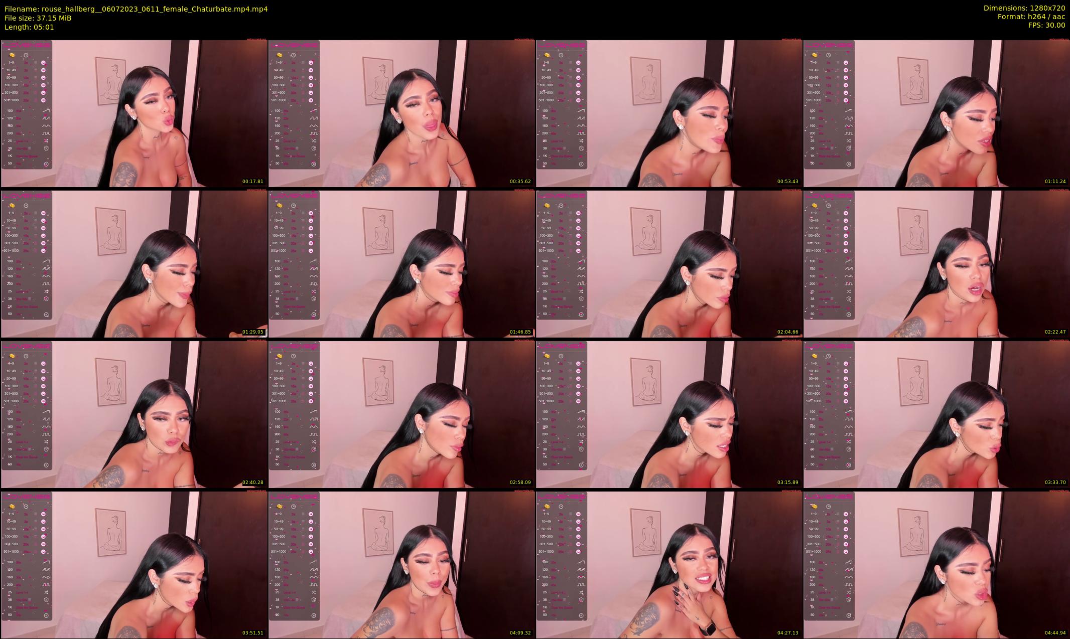 rouse_hallberg_ — 6 minute Chaturbate female cam show recording, 720p, Jul 6, 2023