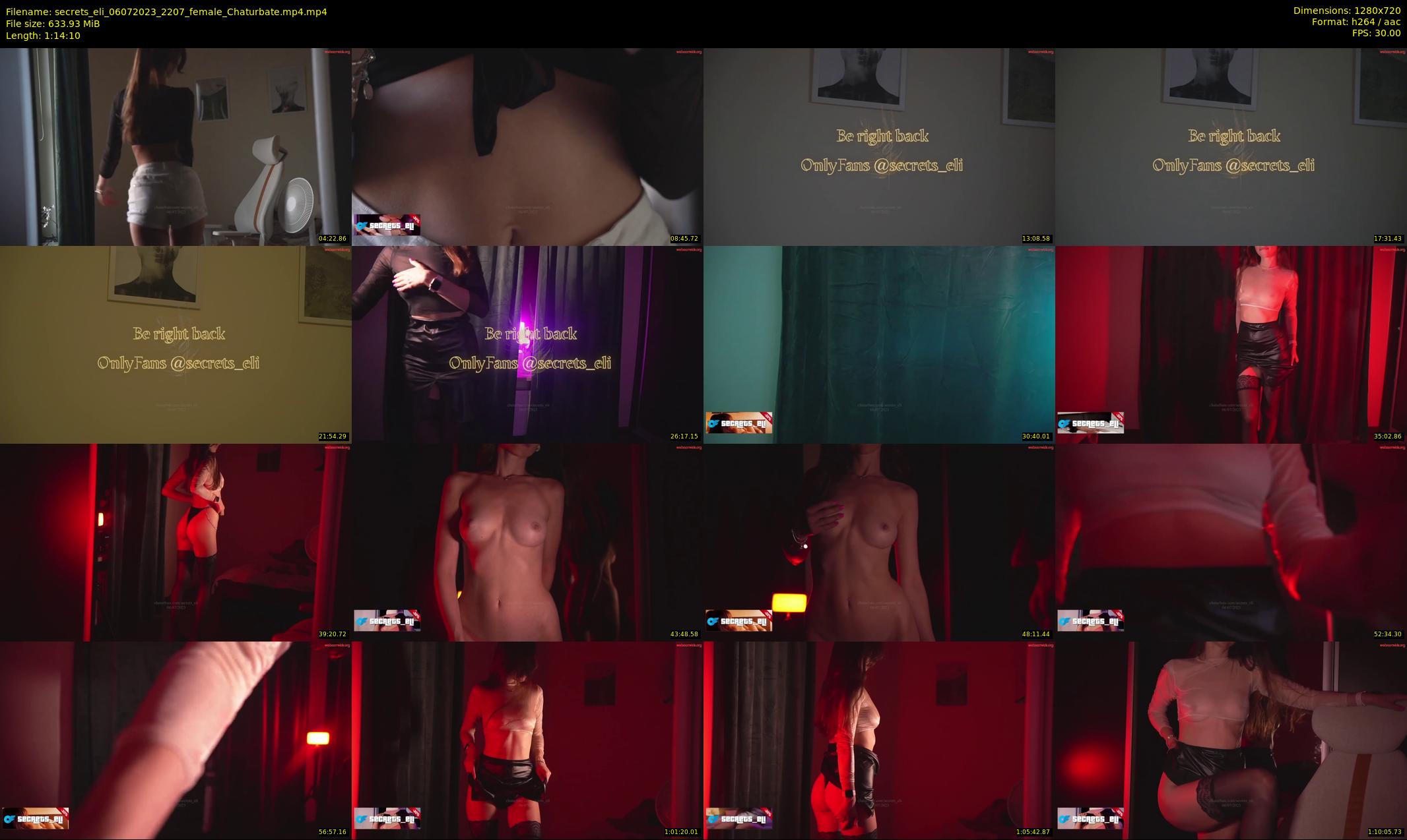 secrets_eli — 75 minute Chaturbate female cam show recording, 720p, Jul 6, 2023