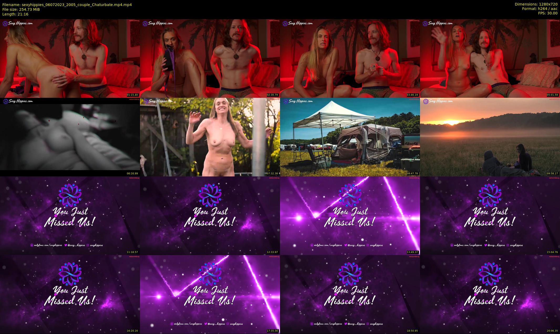 sexyhippies — 22 minute Chaturbate couple cam show recording, 720p, Jul 6, 2023