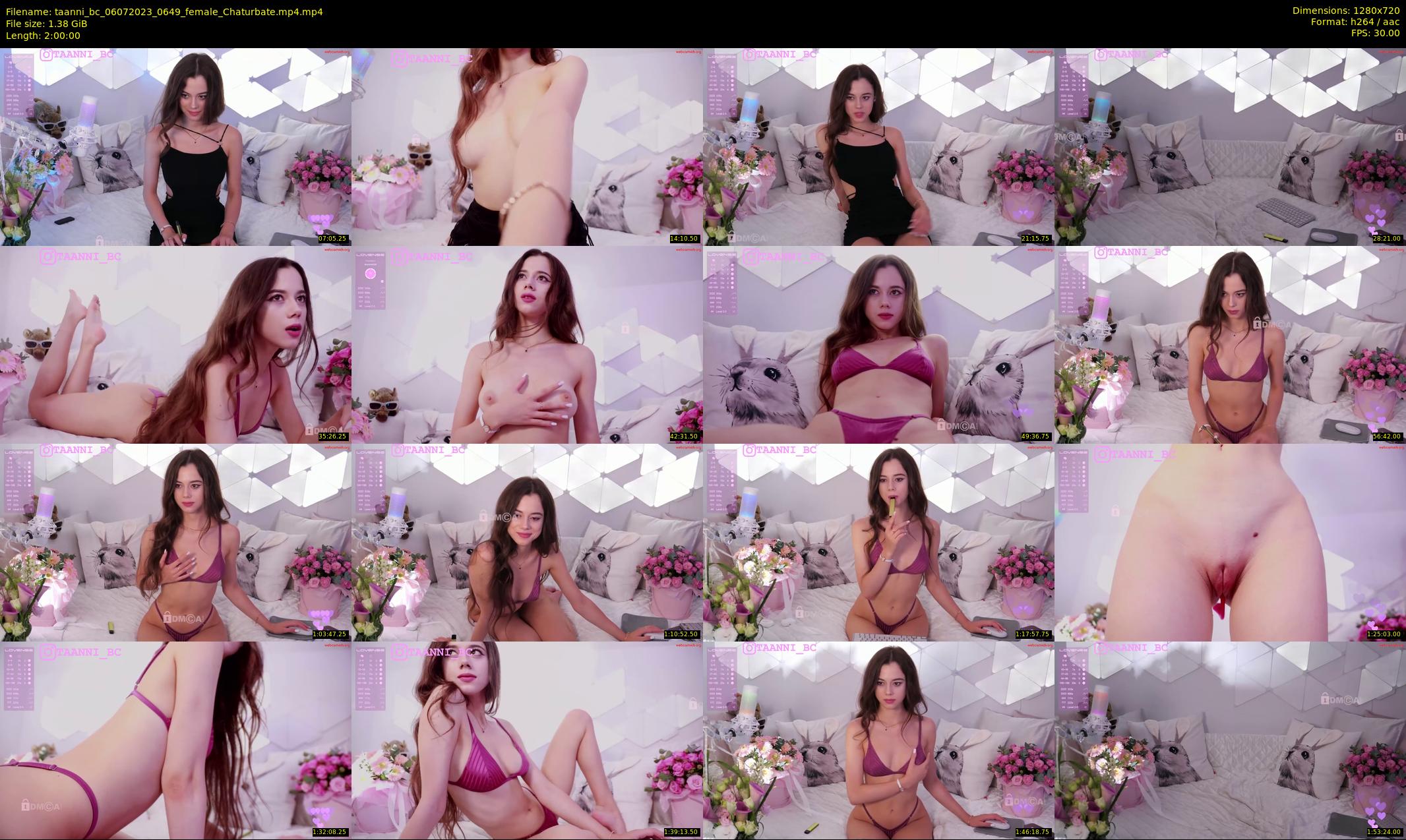 taanni_bc — 120 minute Chaturbate female cam show recording, 720p, Jul 6, 2023