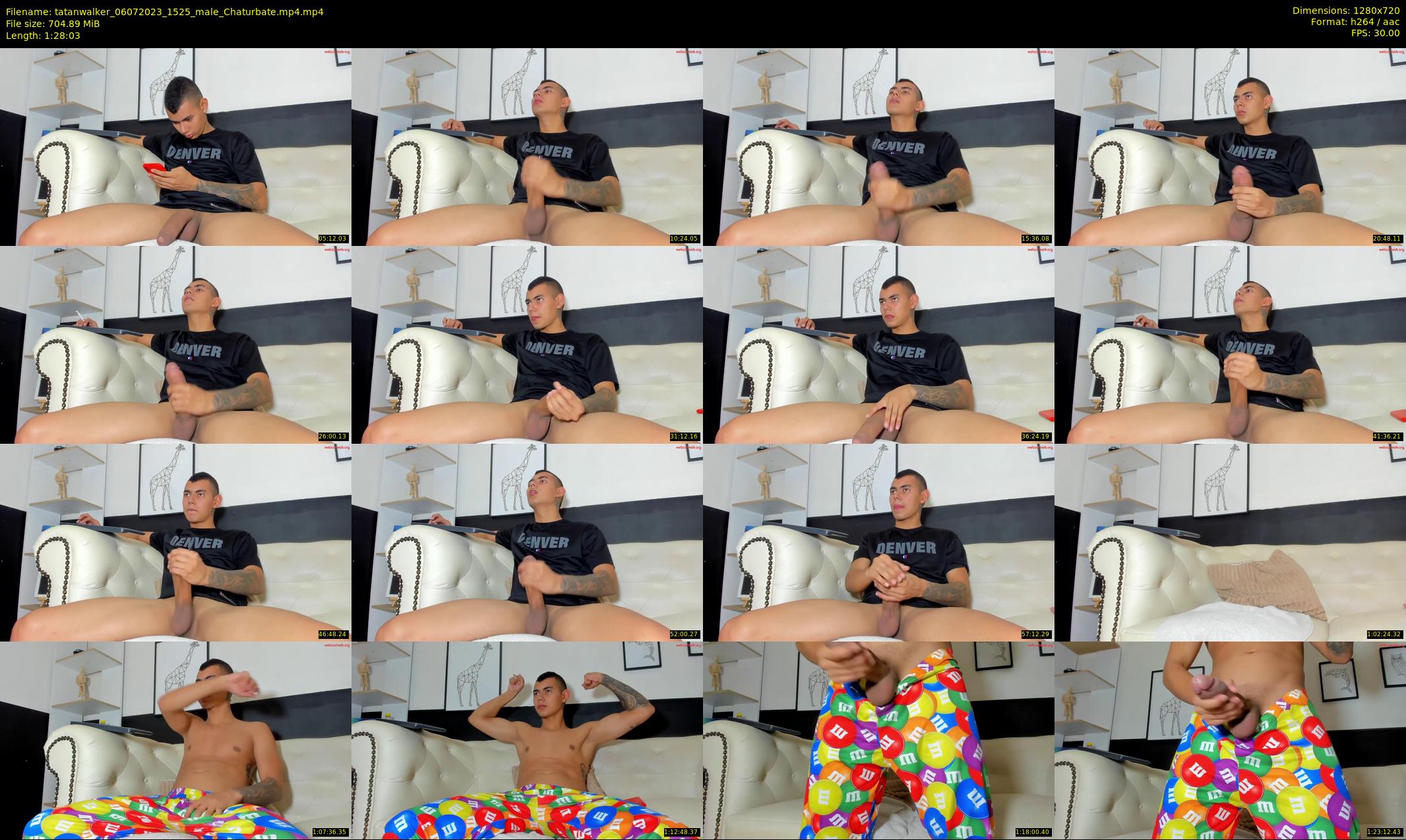 tatanwalker — 89 minute Chaturbate male cam show recording, 720p, Jul 6, 2023