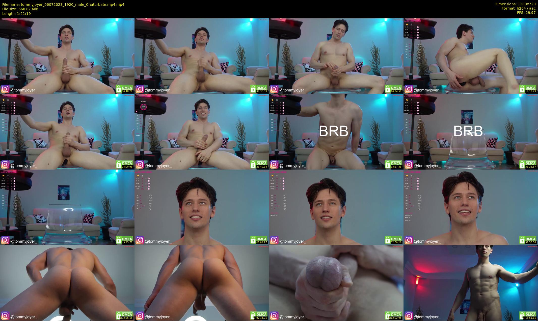 tommyjoyer — 82 minute Chaturbate male cam show recording, 720p, Jul 6, 2023