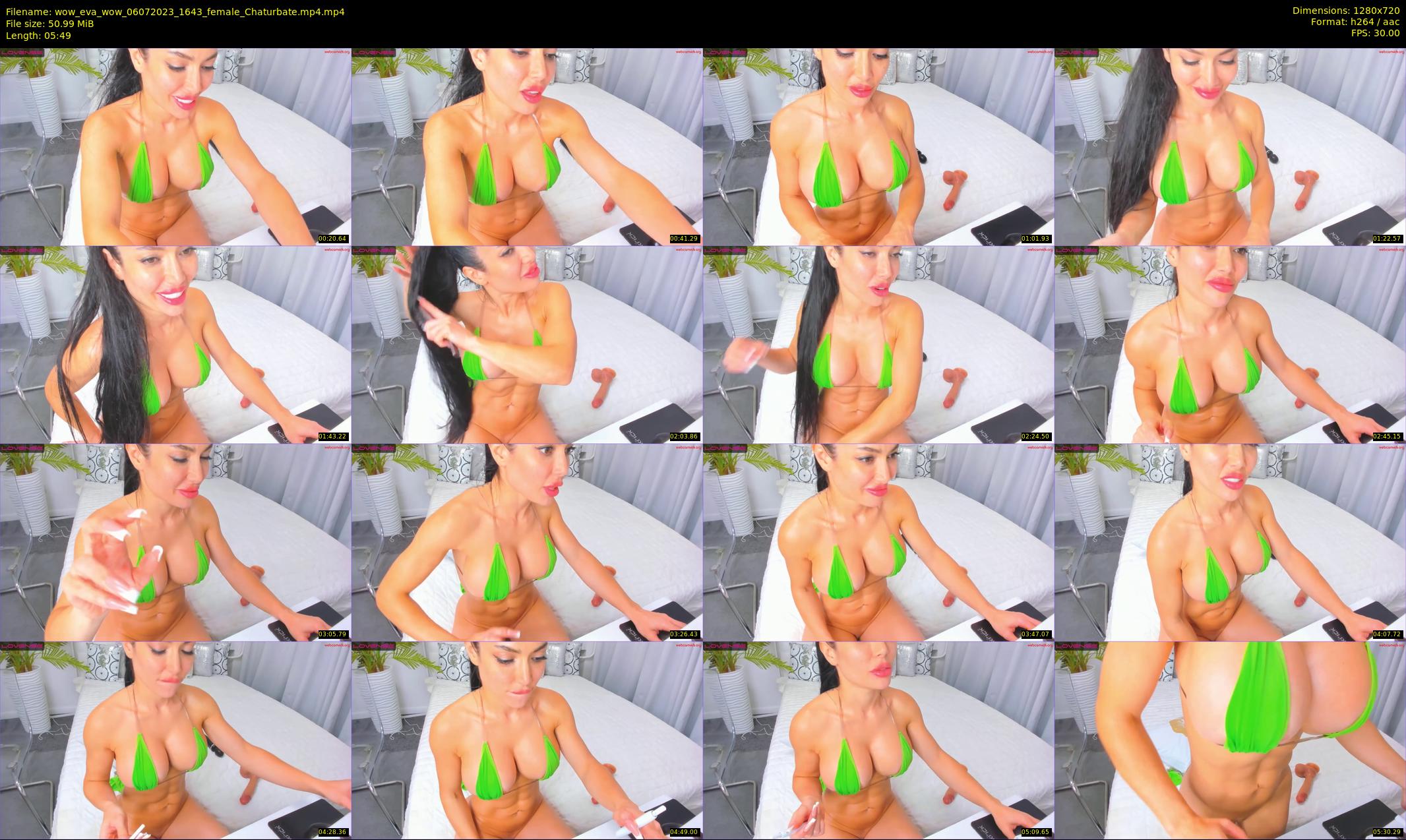 wow_eva_wow — 6 minute Chaturbate female cam show recording, 720p, Jul 6, 2023