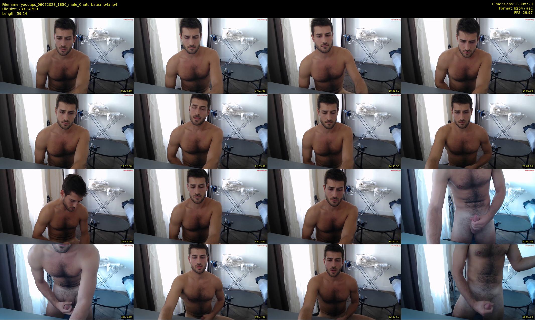 yoooups — 60 minute Chaturbate male cam show recording, 720p, Jul 6, 2023
