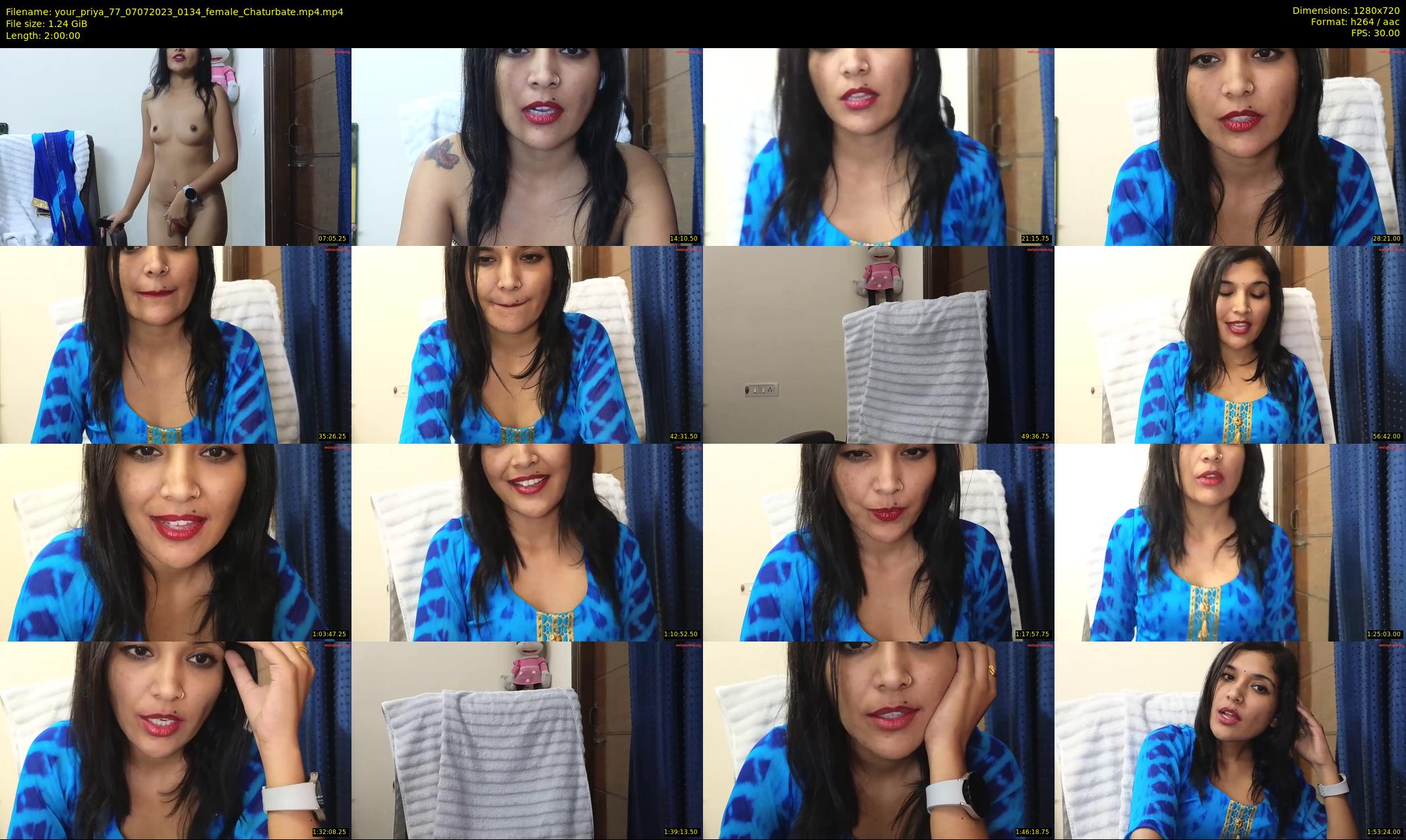 your_priya_77 — 120 minute Chaturbate female cam show recording, 720p, Jul 7, 2023