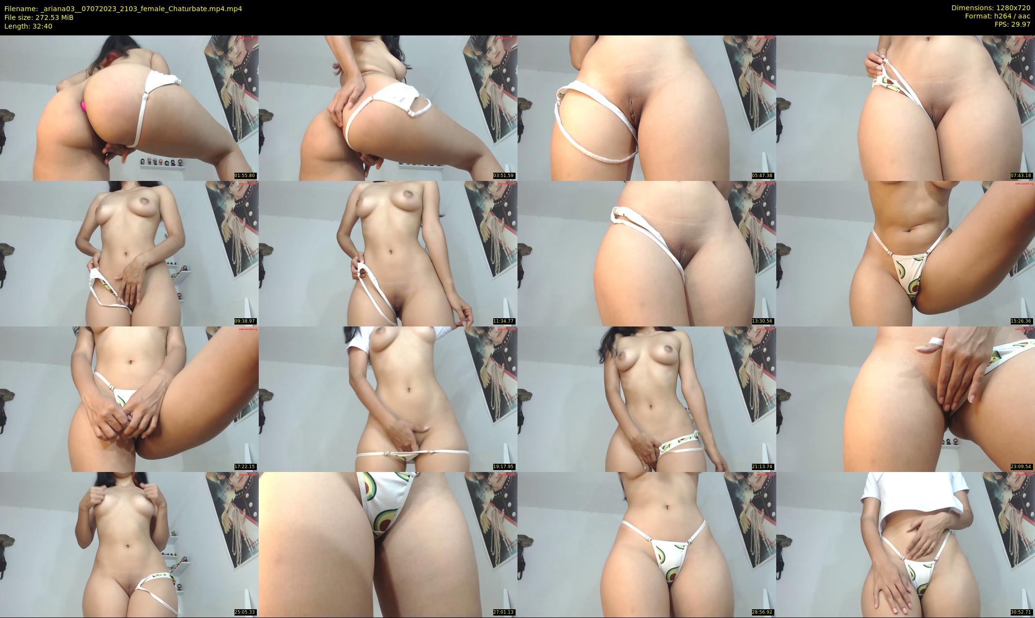 _ariana03_ — 33 minute Chaturbate female cam show recording, 720p, Jul 7, 2023