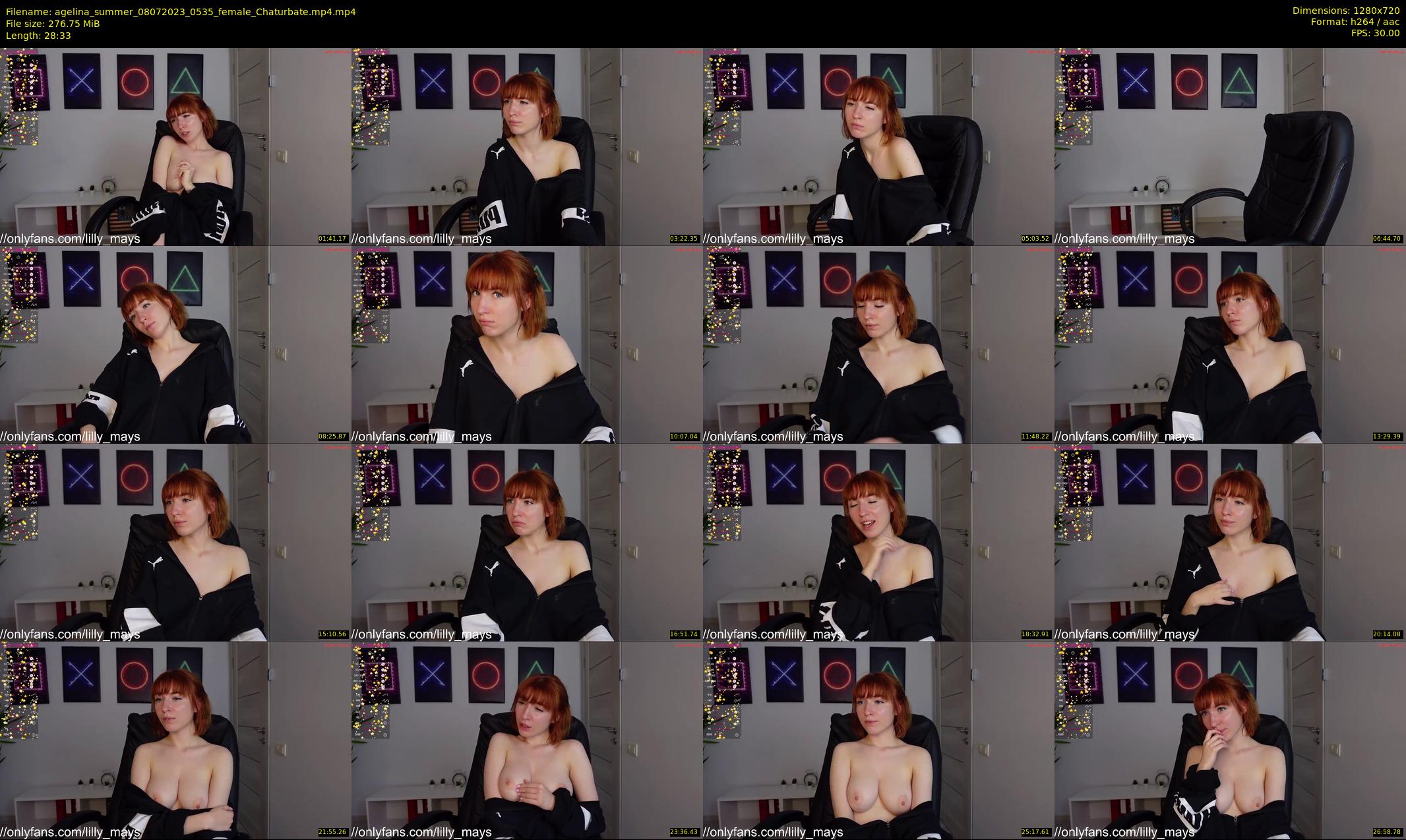 agelina_summer — 29 minute Chaturbate female cam show recording, 720p, Jul 8, 2023