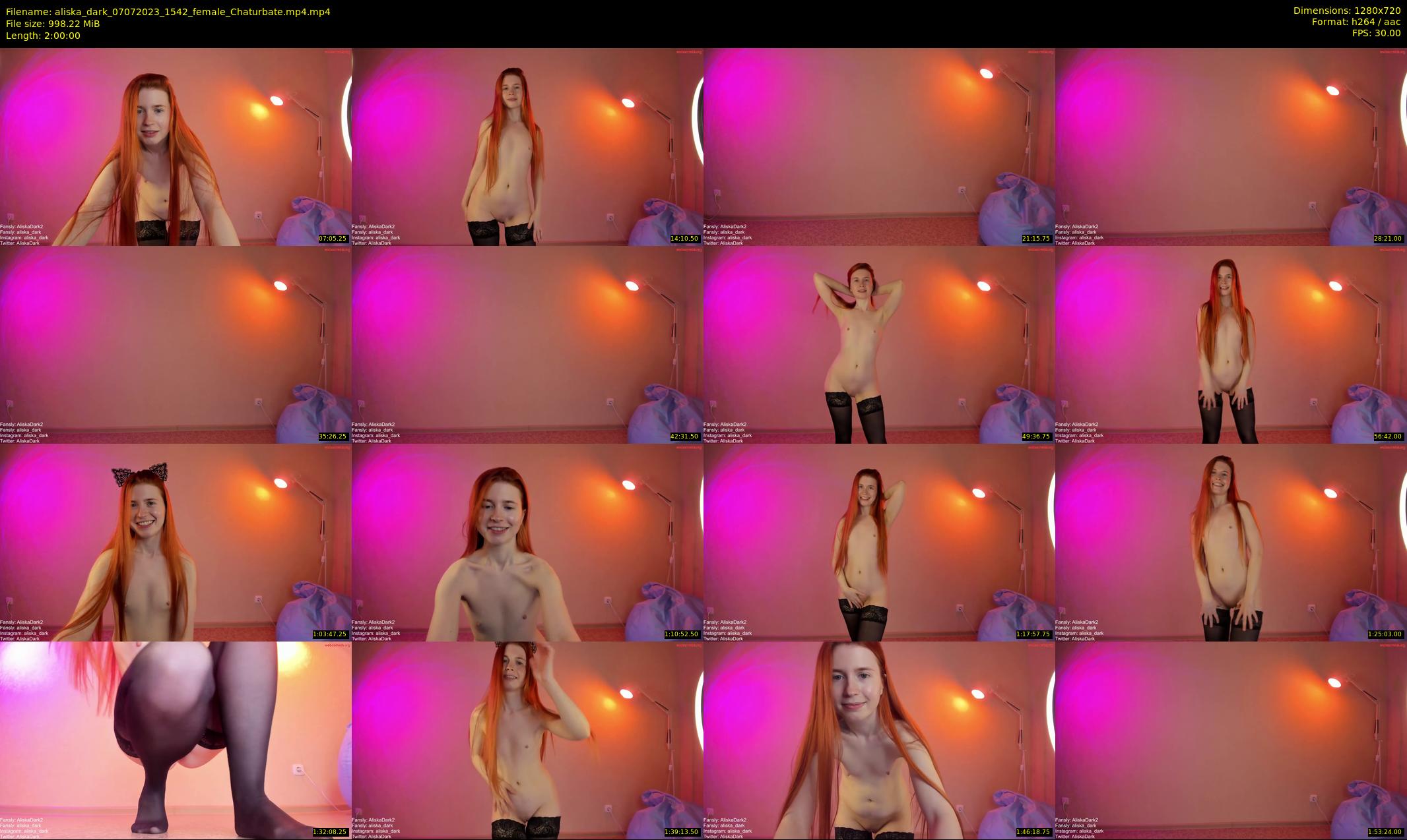 aliska_dark — 120 minute Chaturbate female cam show recording, 720p, Jul 7, 2023