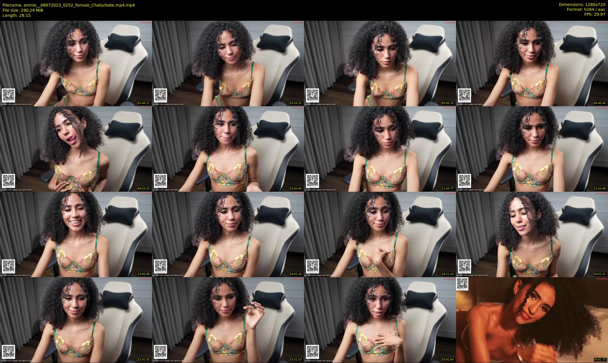 amnie_ — 29 minute Chaturbate female cam show recording, 720p, Jul 8, 2023