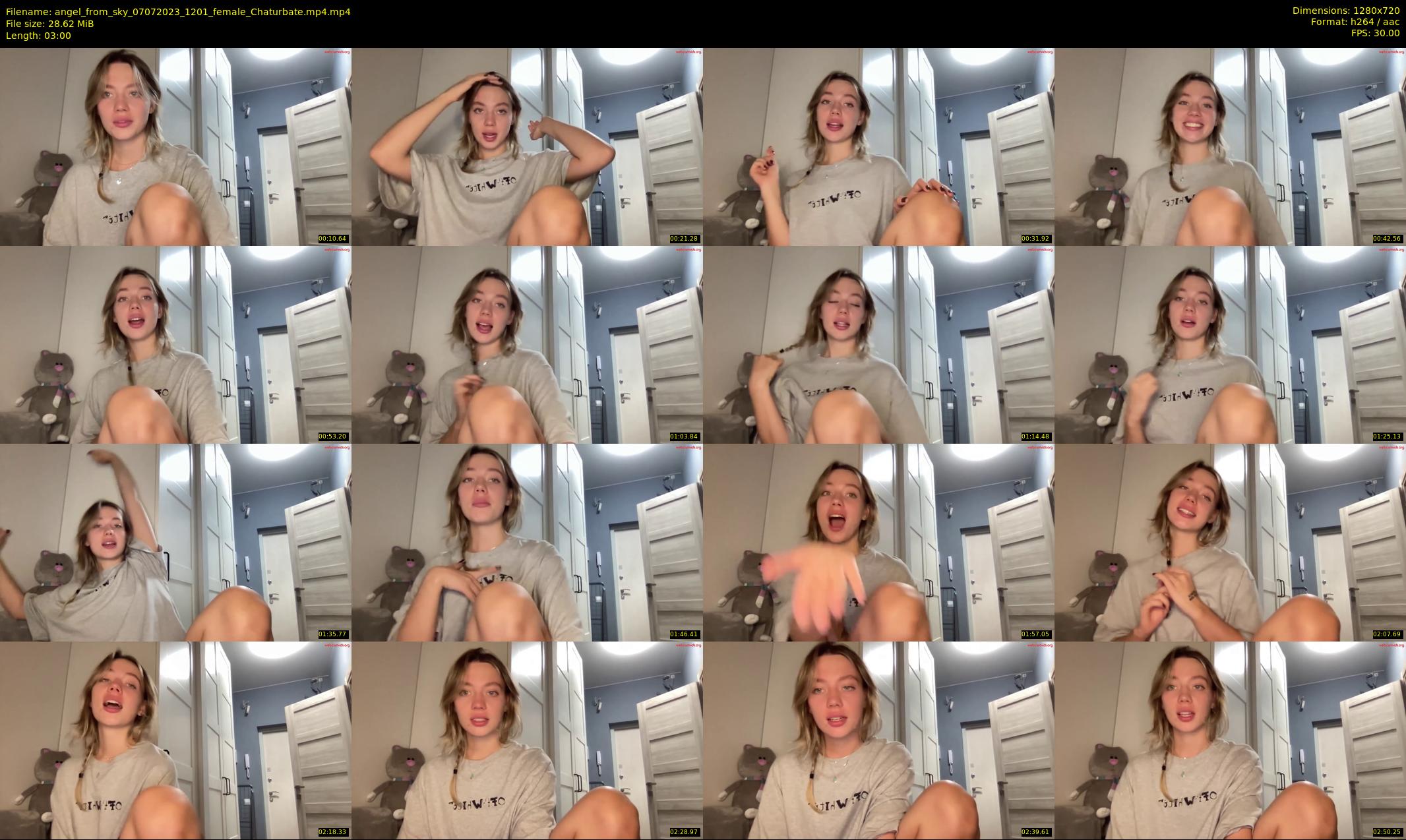 angel_from_sky — 3 minute Chaturbate female cam show recording, 720p, Jul 7, 2023
