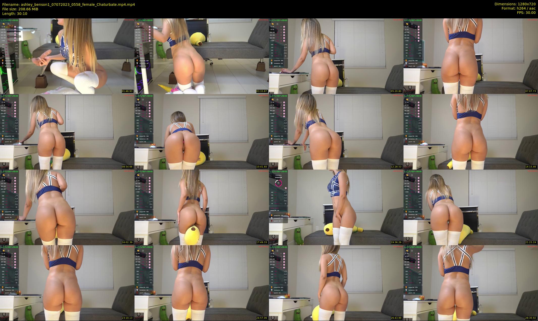ashley_benson1 — 31 minute Chaturbate female cam show recording, 720p, Jul 7, 2023