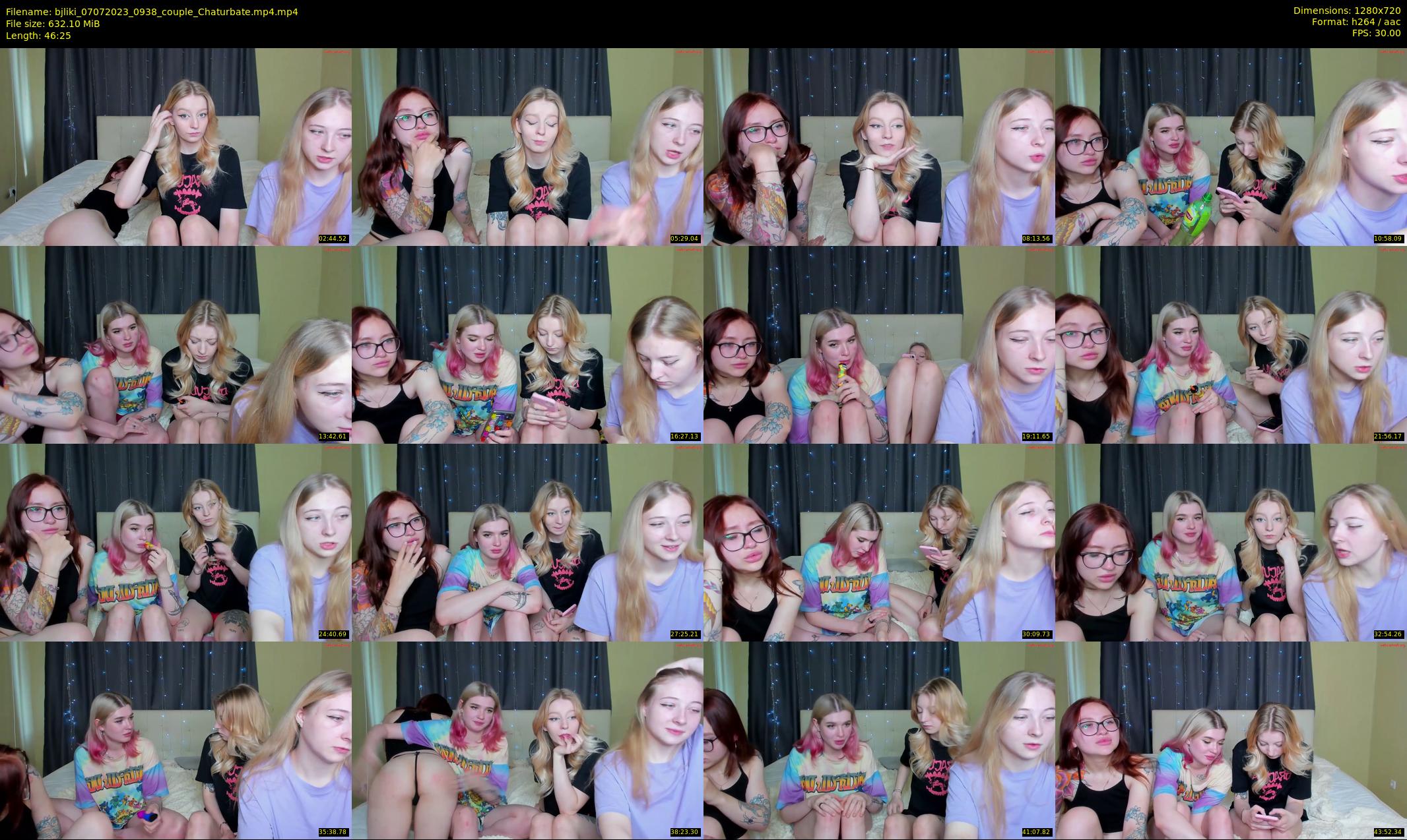 bjliki — 47 minute Chaturbate couple cam show recording, 720p, Jul 7, 2023