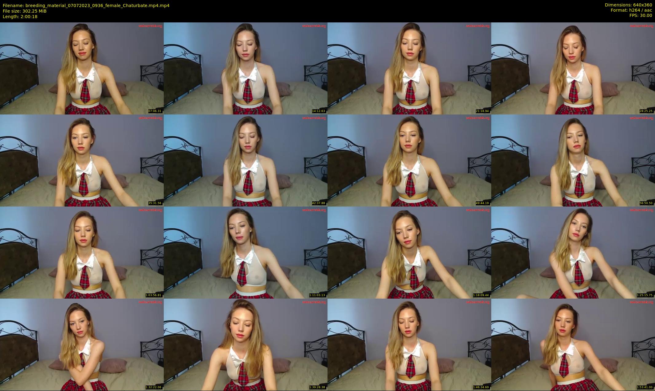 breeding_material — 121 minute Chaturbate female cam show recording, 360p, Jul 7, 2023