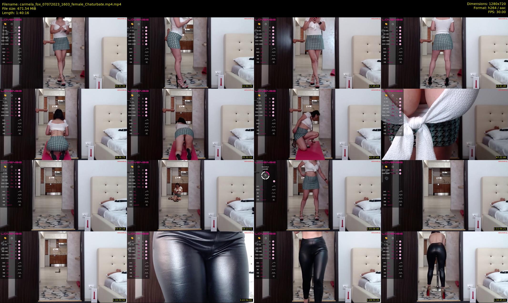 carmela_fox — 101 minute Chaturbate female cam show recording, 720p, Jul 7, 2023