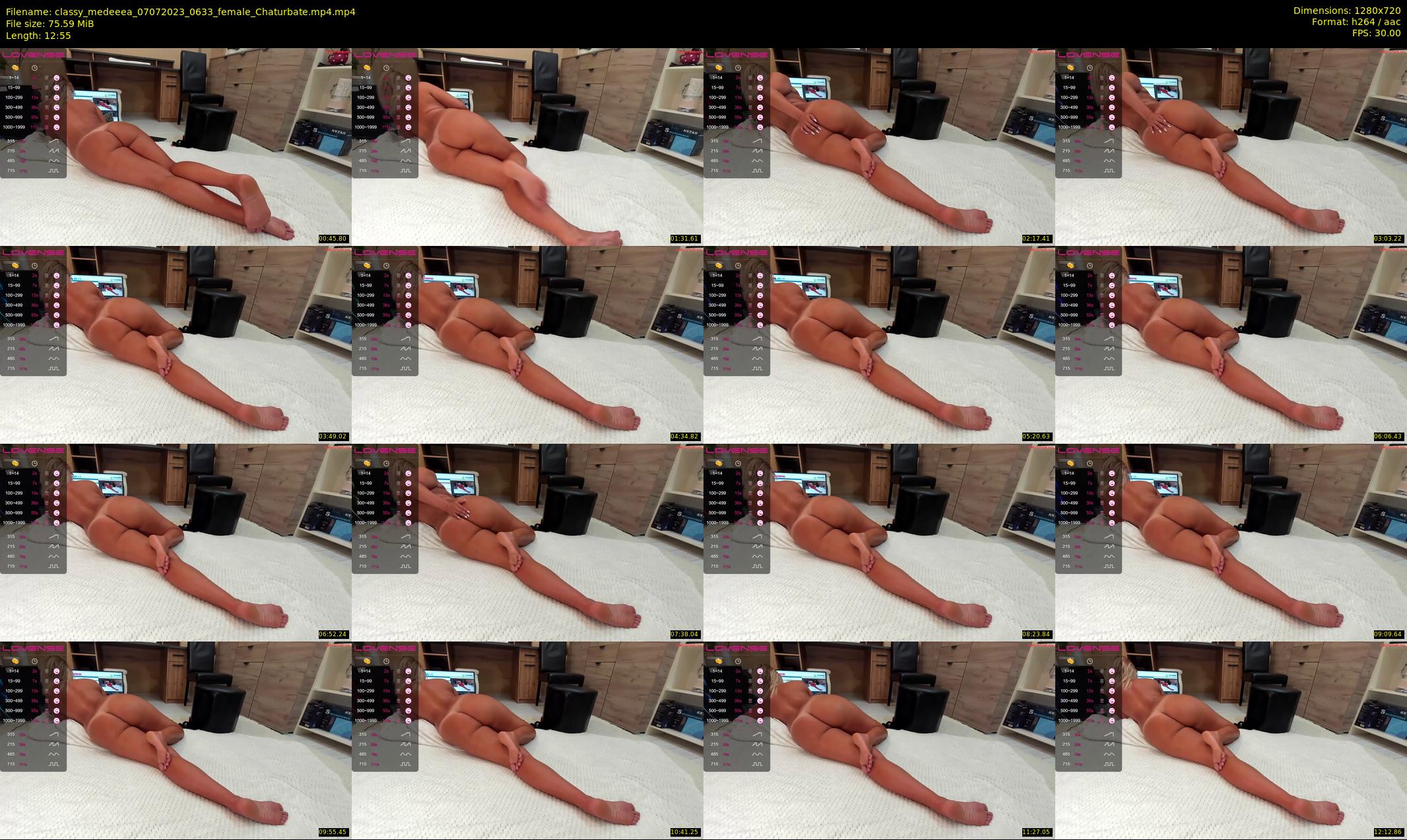 classy_medeeea — 13 minute Chaturbate female cam show recording, 720p, Jul 7, 2023