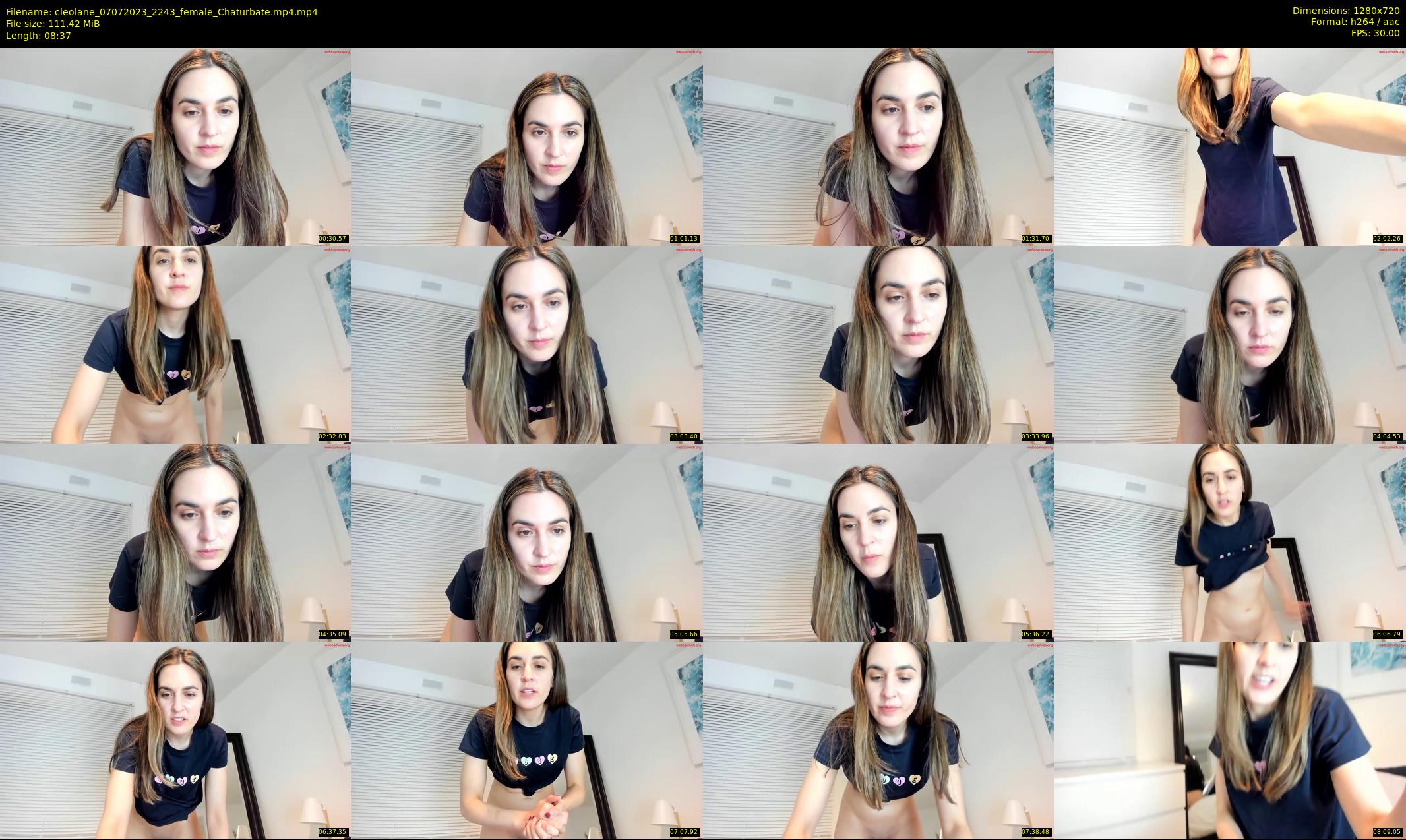 cleolane — 9 minute Chaturbate female cam show recording, 720p, Jul 7, 2023