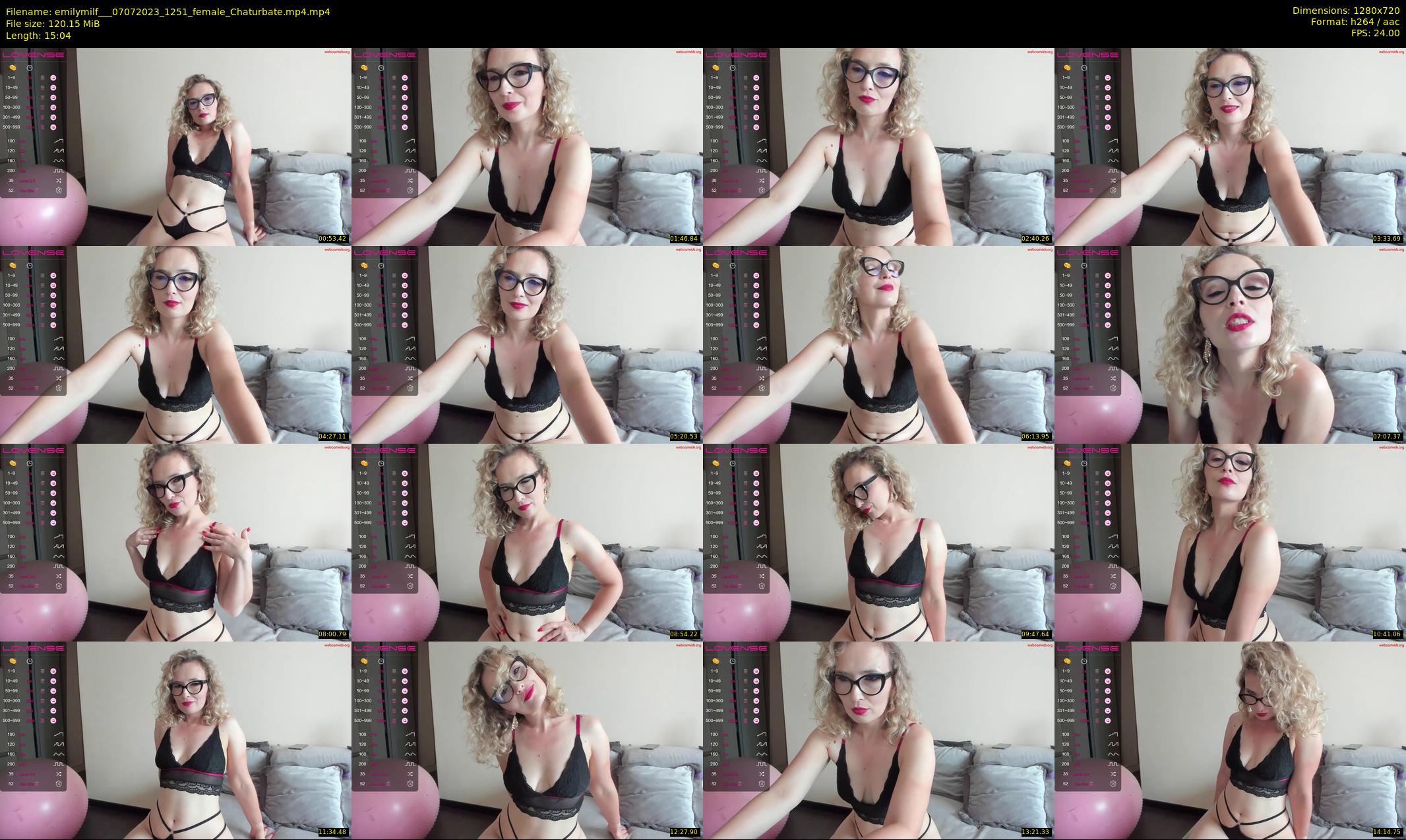 emilymilf__ — 16 minute Chaturbate female cam show recording, 720p, Jul 7, 2023