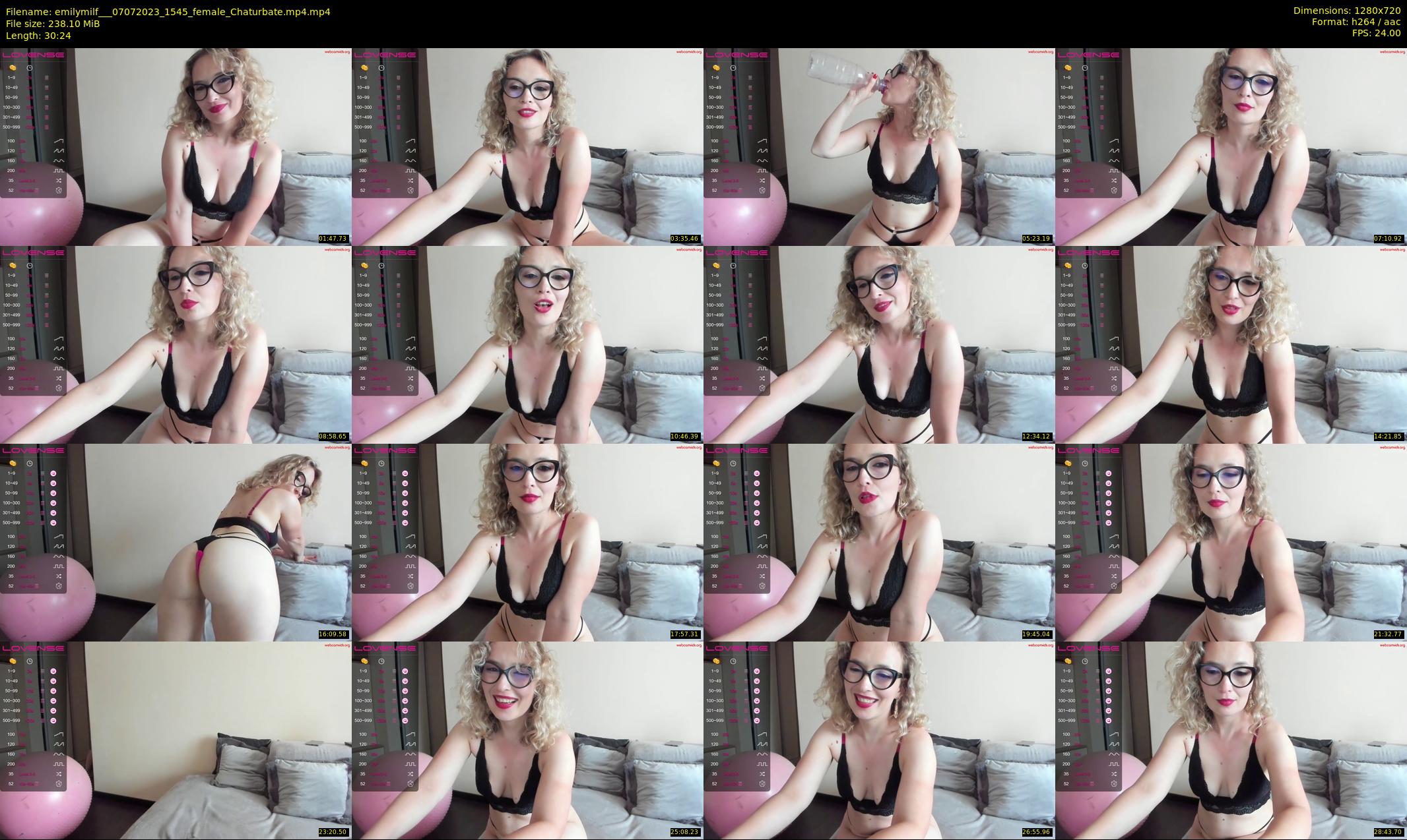 emilymilf__ — 31 minute Chaturbate female cam show recording, 720p, Jul 7, 2023