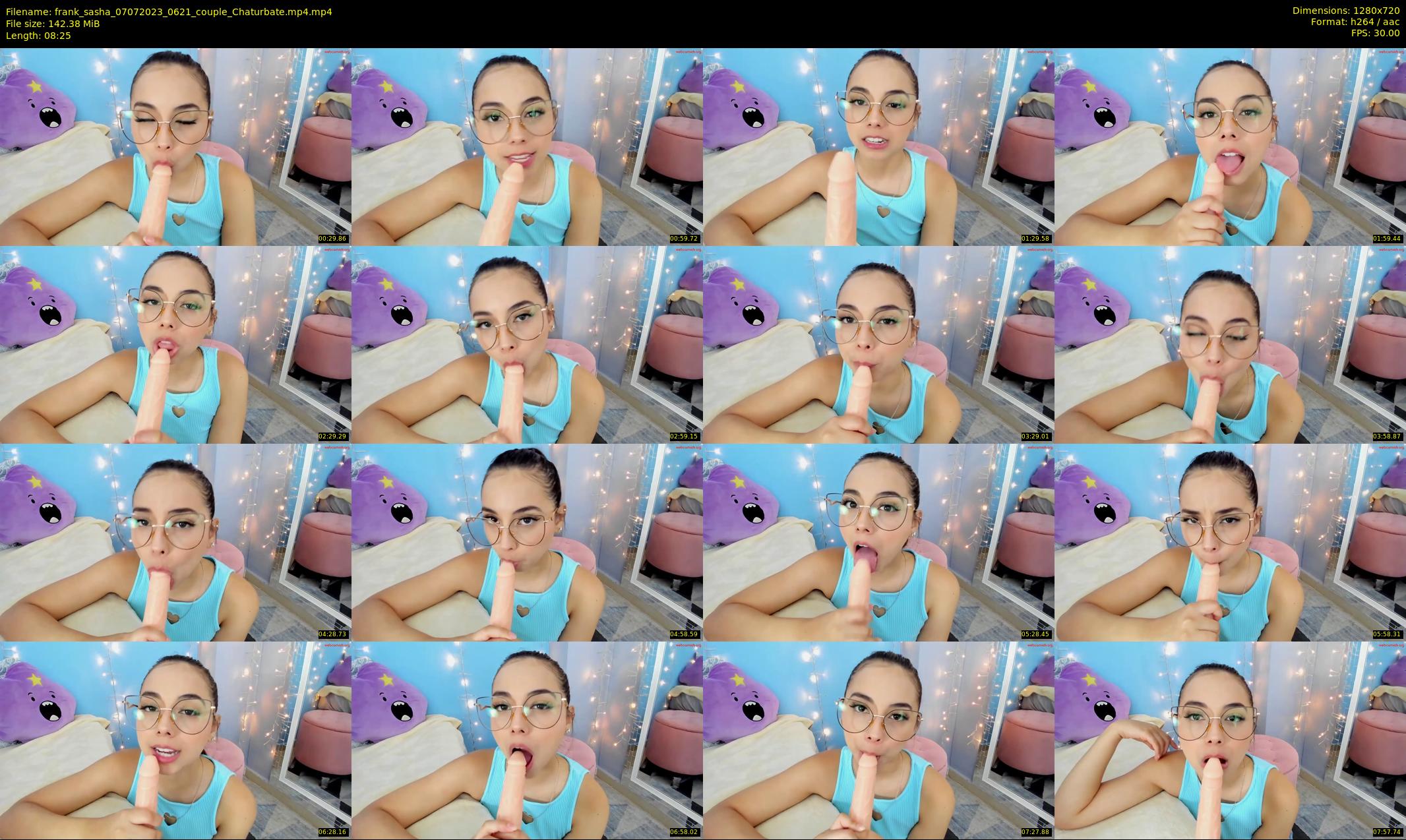 frank_sasha — 9 minute Chaturbate couple cam show recording, 720p, Jul 7, 2023